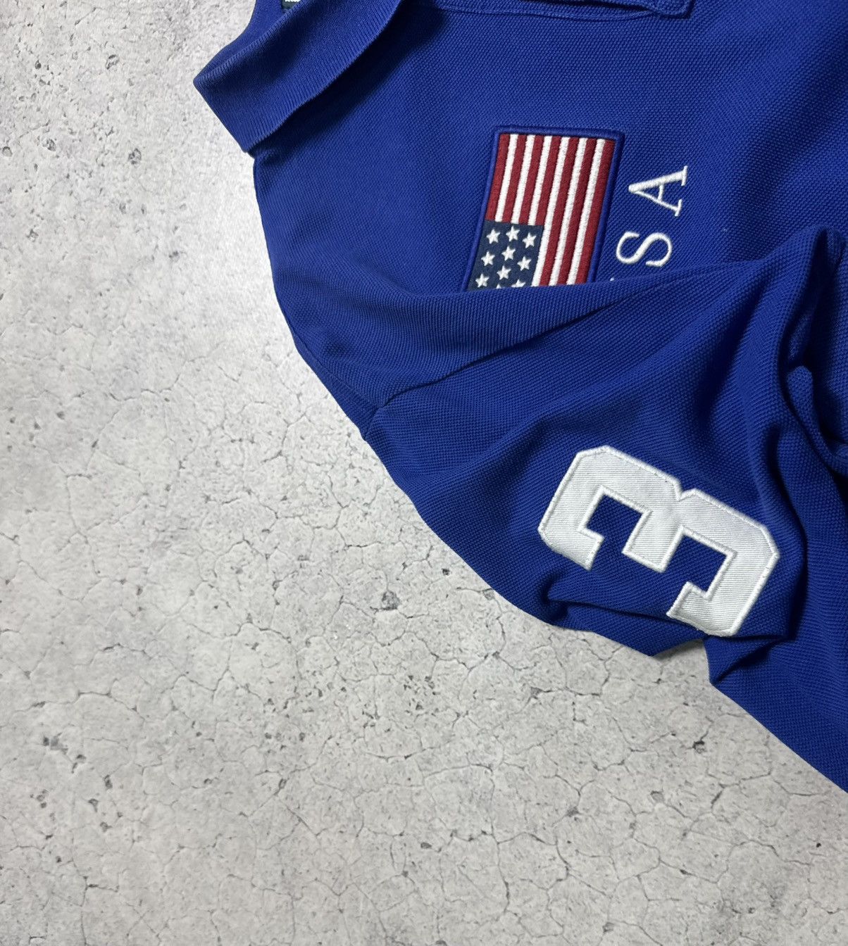 Polo Ralph Lauren Polo Ralph Lauren USA #3 United States Vintage Long Sleeve Size US M / EU 48-50 / 2 - 7 Thumbnail
