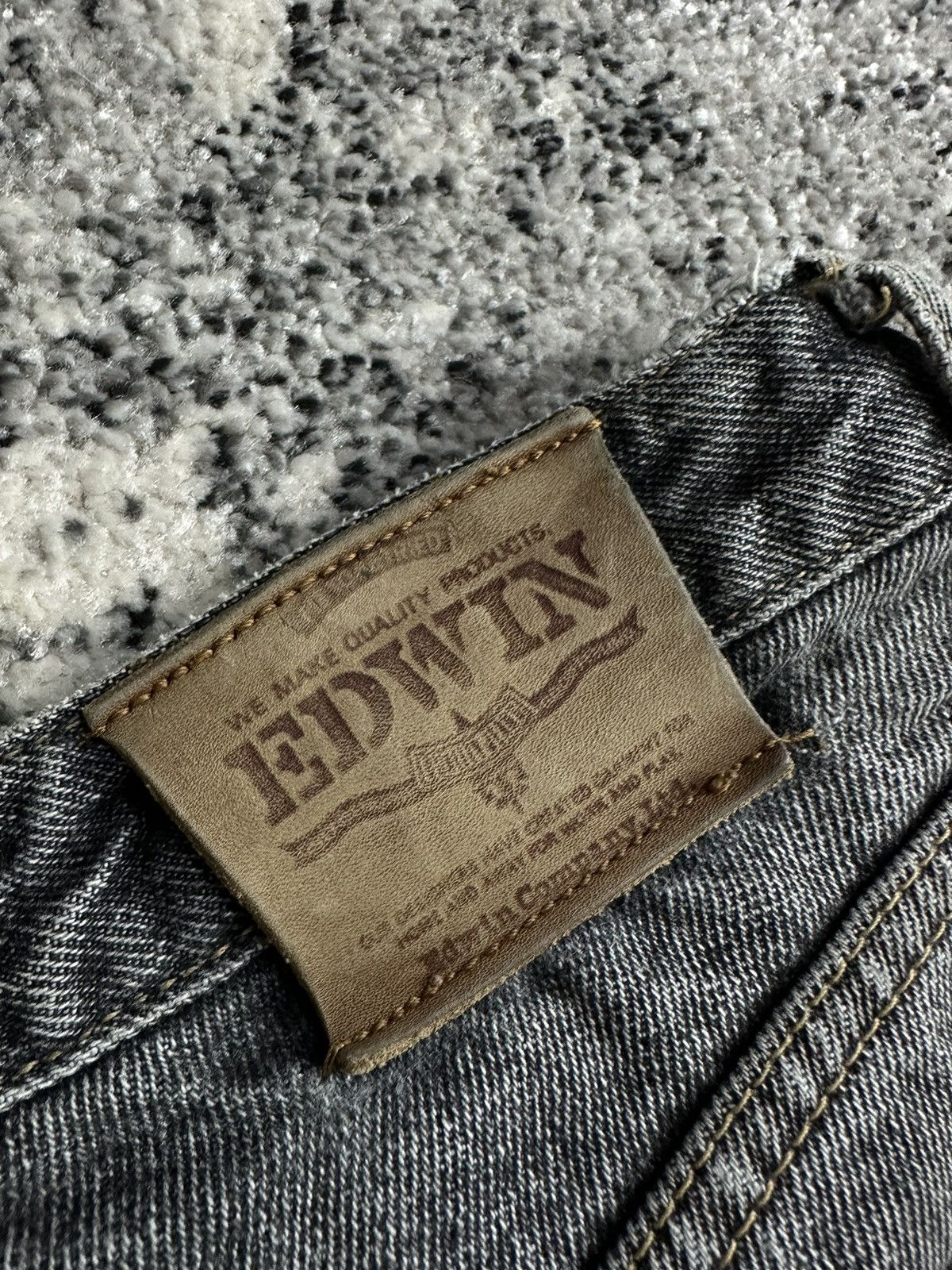Edwin EDWIN Made in Japan Vintage StreetWear Rare Y2K Denim Pants Size US 33 - 3 Thumbnail