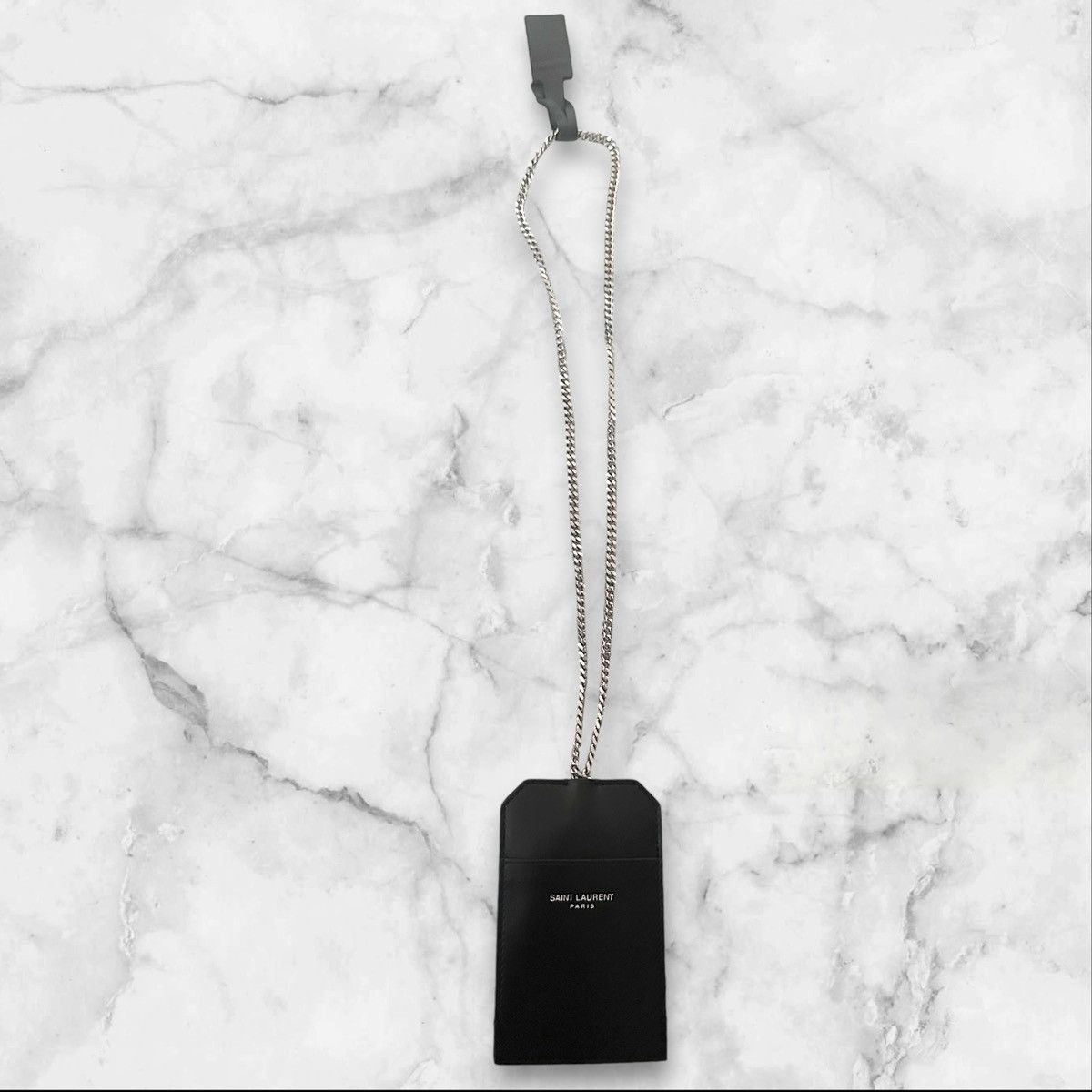 Saint Laurent Paris Saint Laurent Card Key Ring Necklace Size ONE SIZE - 6 Thumbnail