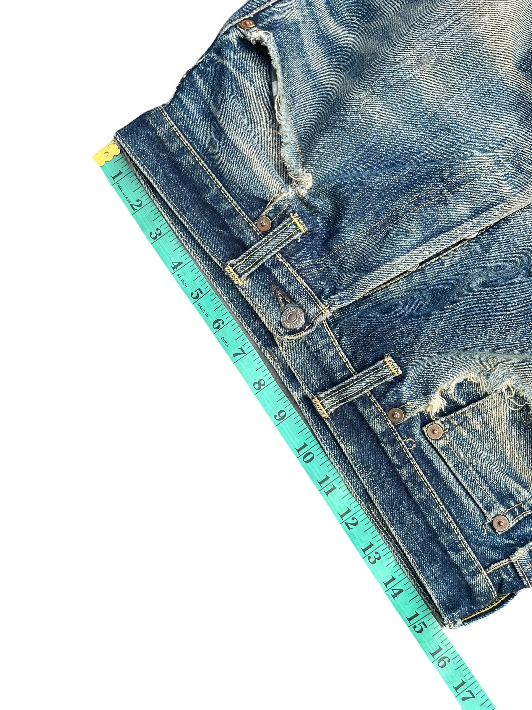 The Silver Stone Vintage Selvedge Silverstone Distresed Denim Size US 30 / EU 46 - 21 Thumbnail