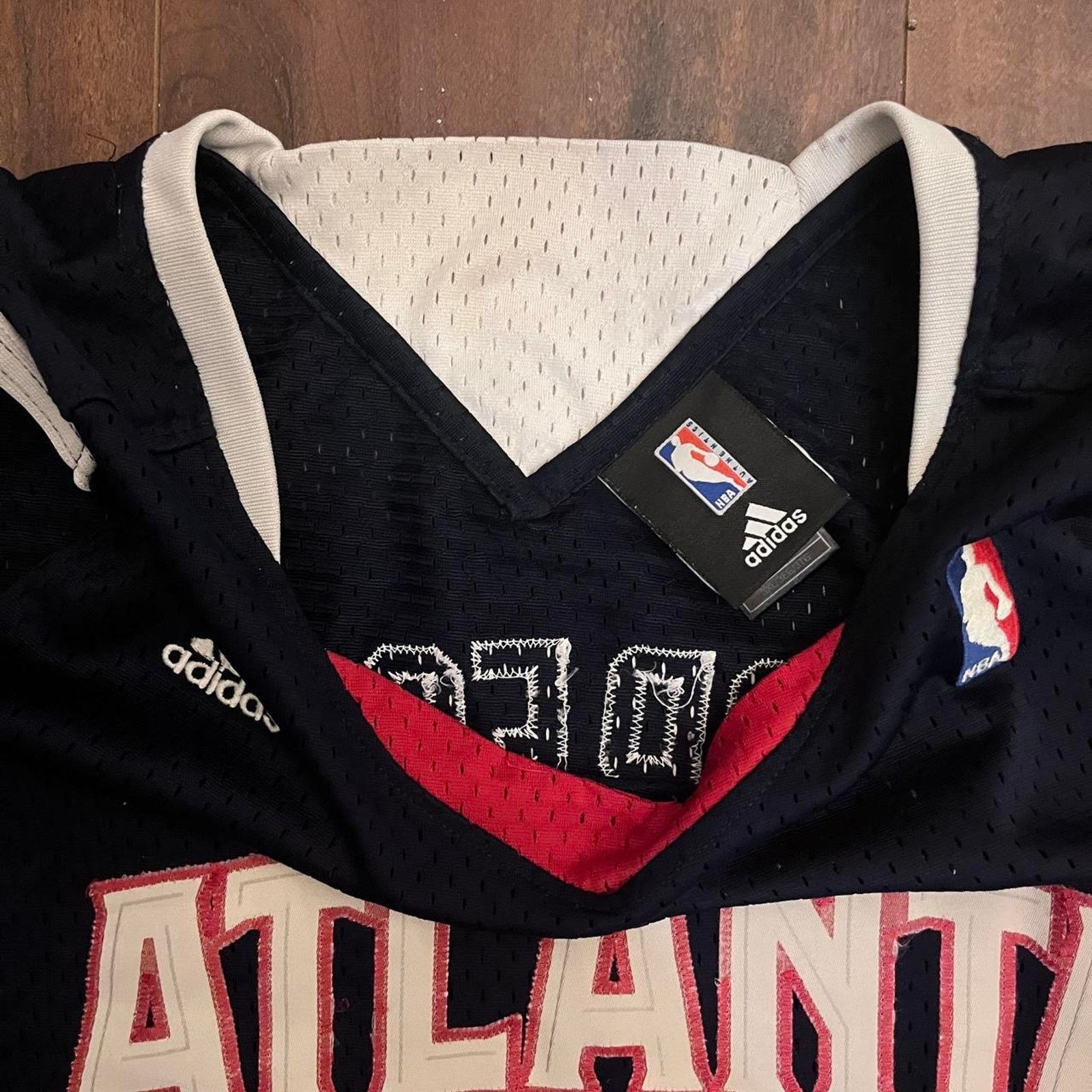 NBA Game Worn Adidas Horford Atlanta Hawks NBA jersey Size US XXL / EU 58 / 5 - 3 Thumbnail