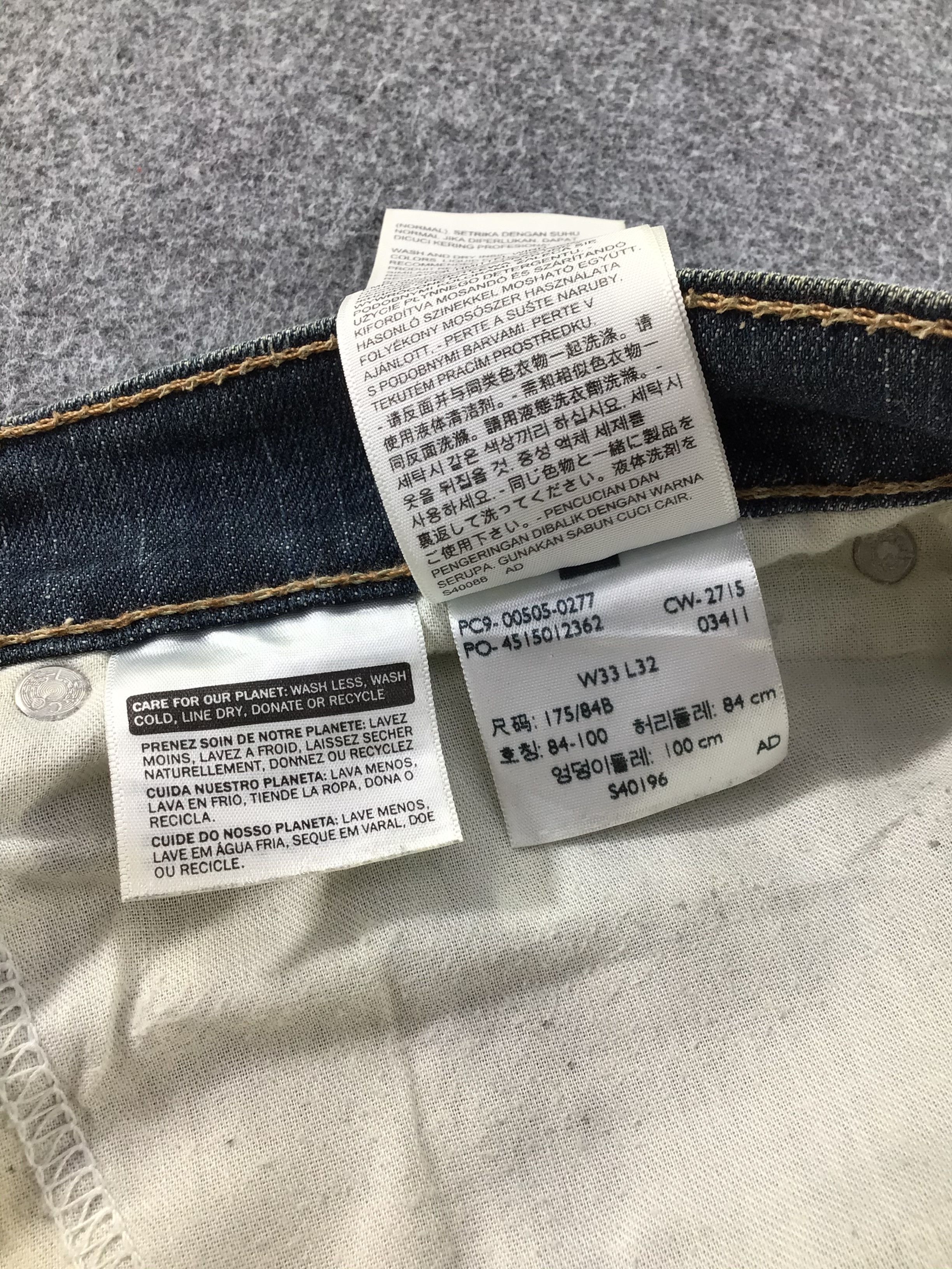 Levi's × Vintage Vintage Levis 505 Jeans-JM373 Size US 35 - 11 Thumbnail