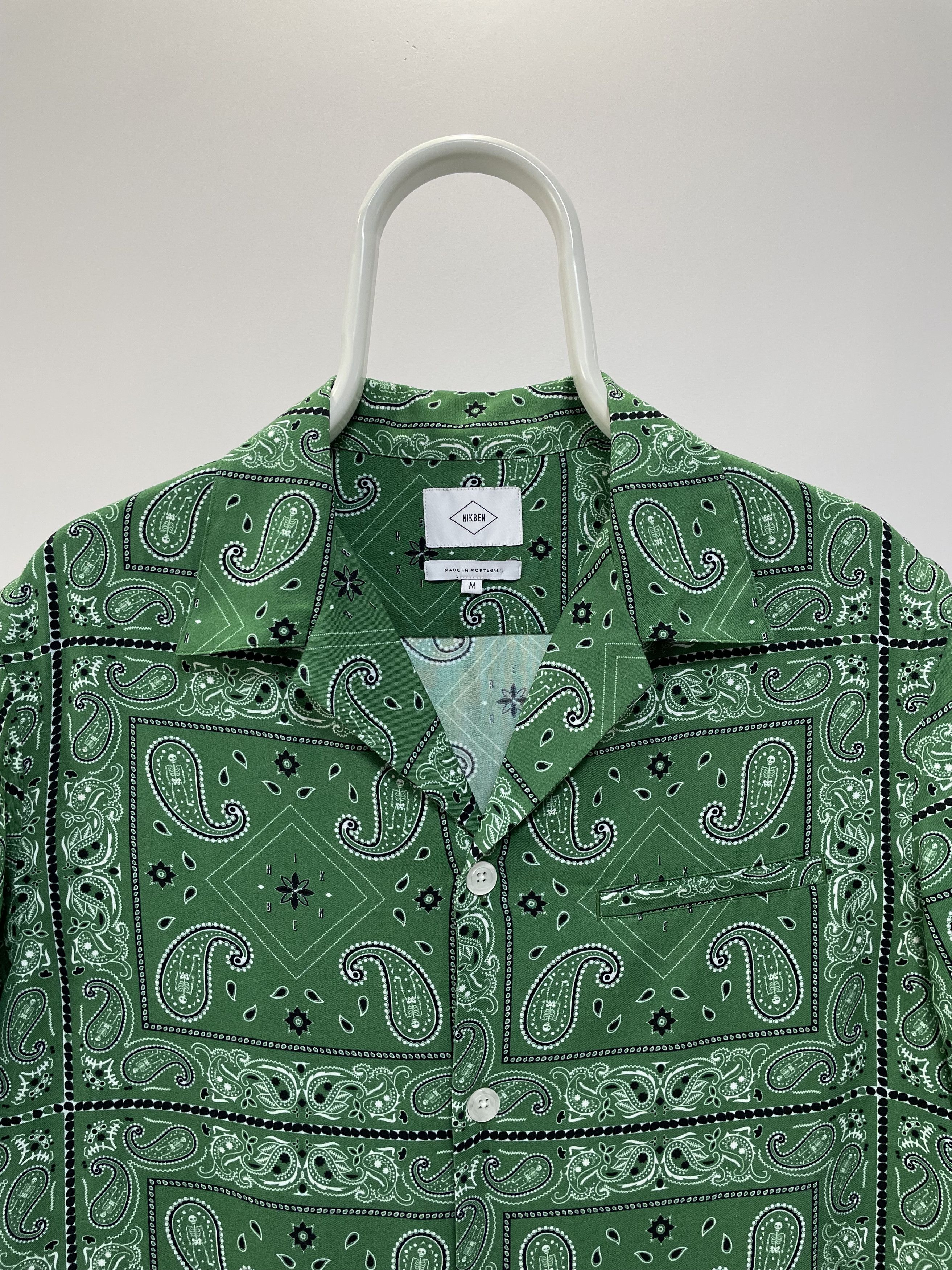 Other NIKBEN El Pino Shirt Viscose Bandana Paisley All Over Print Size US M / EU 48-50 / 2 - 6 Thumbnail