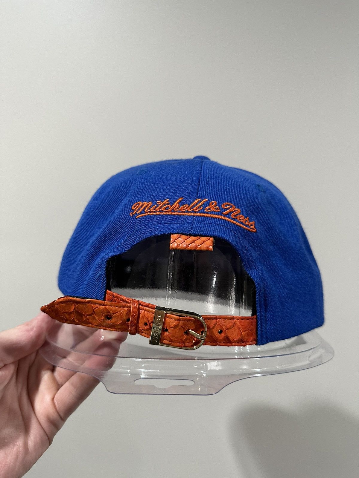 Just Don Just Don x Mitchell & Ness Denver Broncos Blue/Orange Hat Size ONE SIZE - 9 Thumbnail