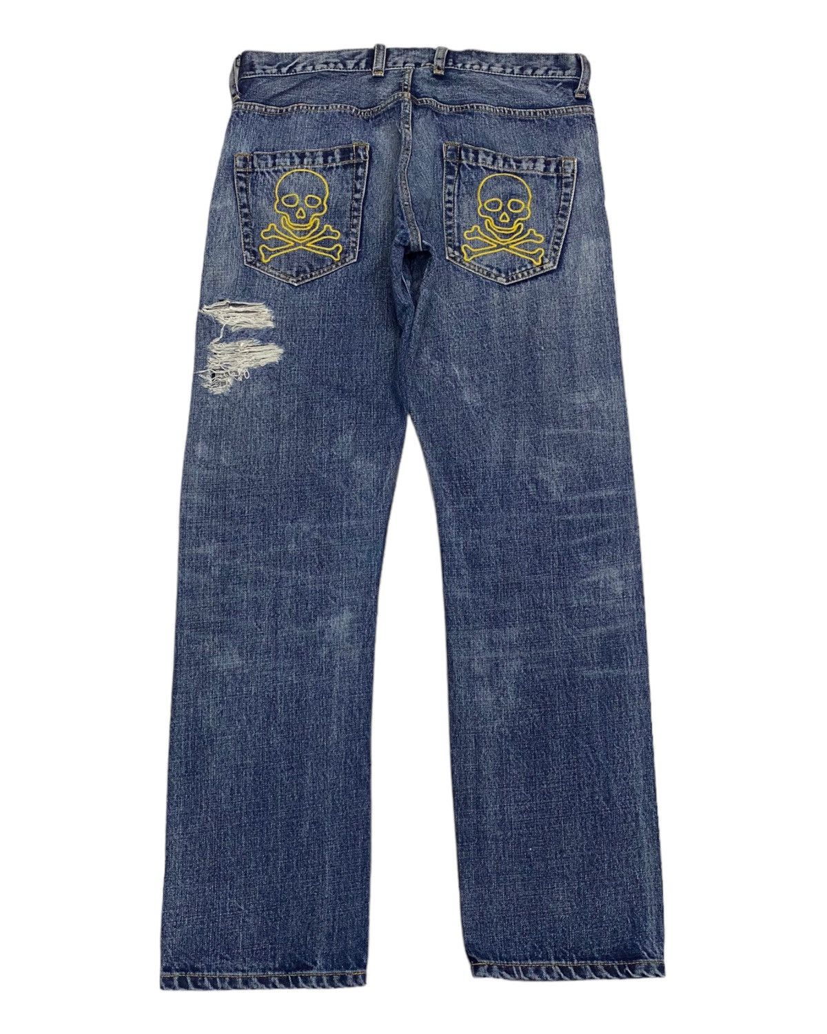Hysteric Glamour 🔥RNA INC PUNK STUDDED DISTRESS DENIM UNDERCOVER STYLE JEAN Size US 32 / EU 48 - 2 Thumbnail