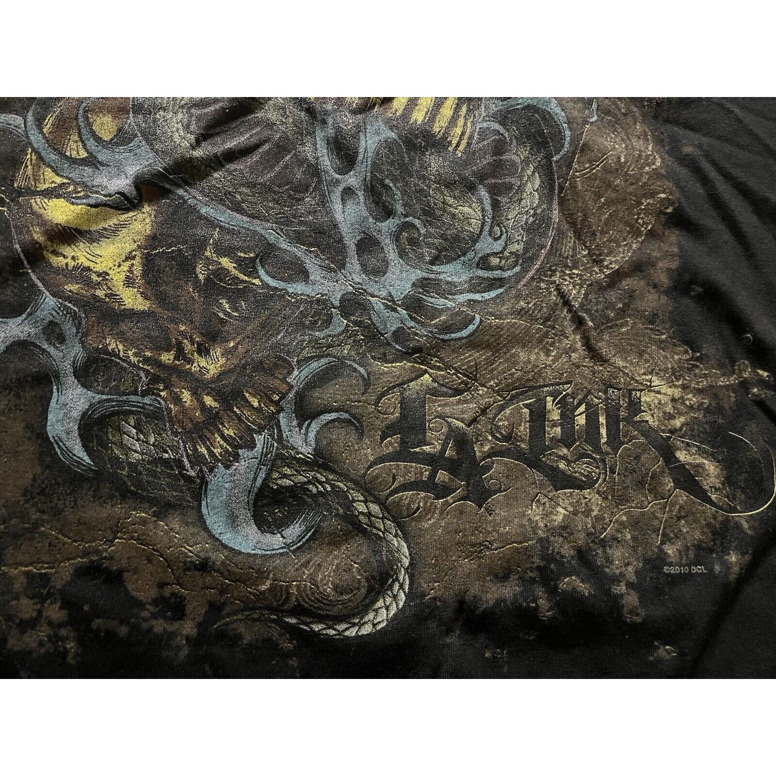 Alstyle L.A. Ink Venom Snake Graphic T-Shirt Medium Black Size US M / EU 48-50 / 2 - 6 Thumbnail