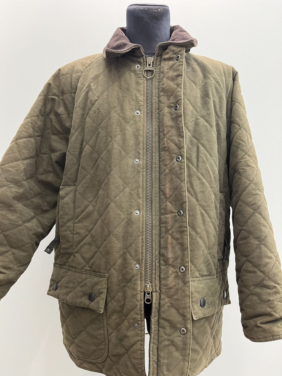 Barbour Vintage Barbour D5 Endurance Waterproof Quilt Heavy Jacket Size US XL / EU 56 / 4 - 14 Thumbnail