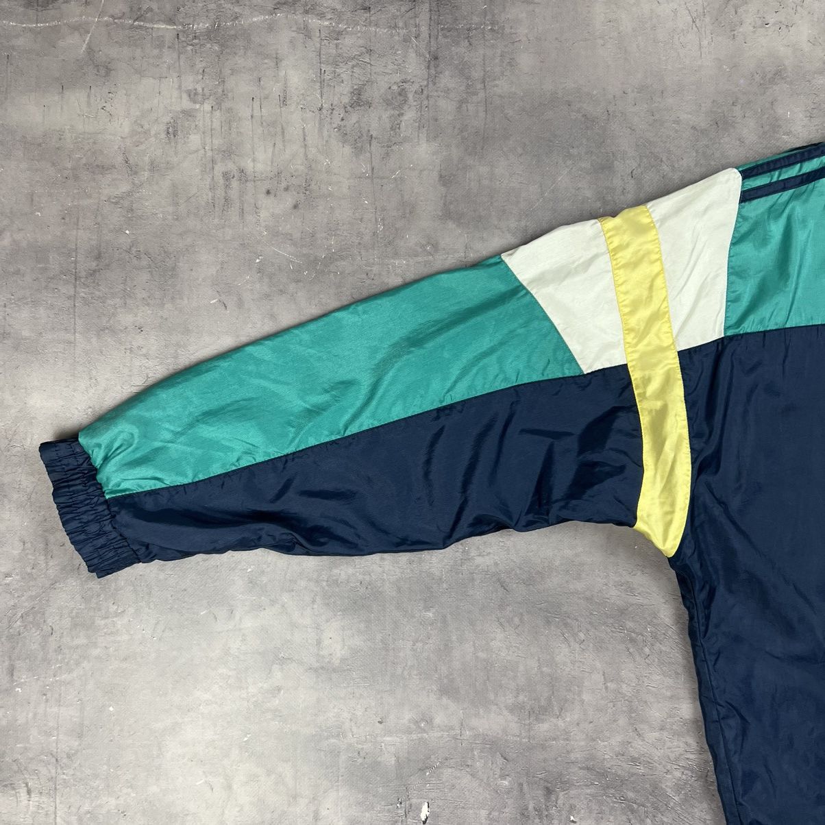 Vintage Rare! Adidas Vintage Nylon Suit Track Jacket Pants 90s Size US XL / EU 56 / 4 - 2 Thumbnail