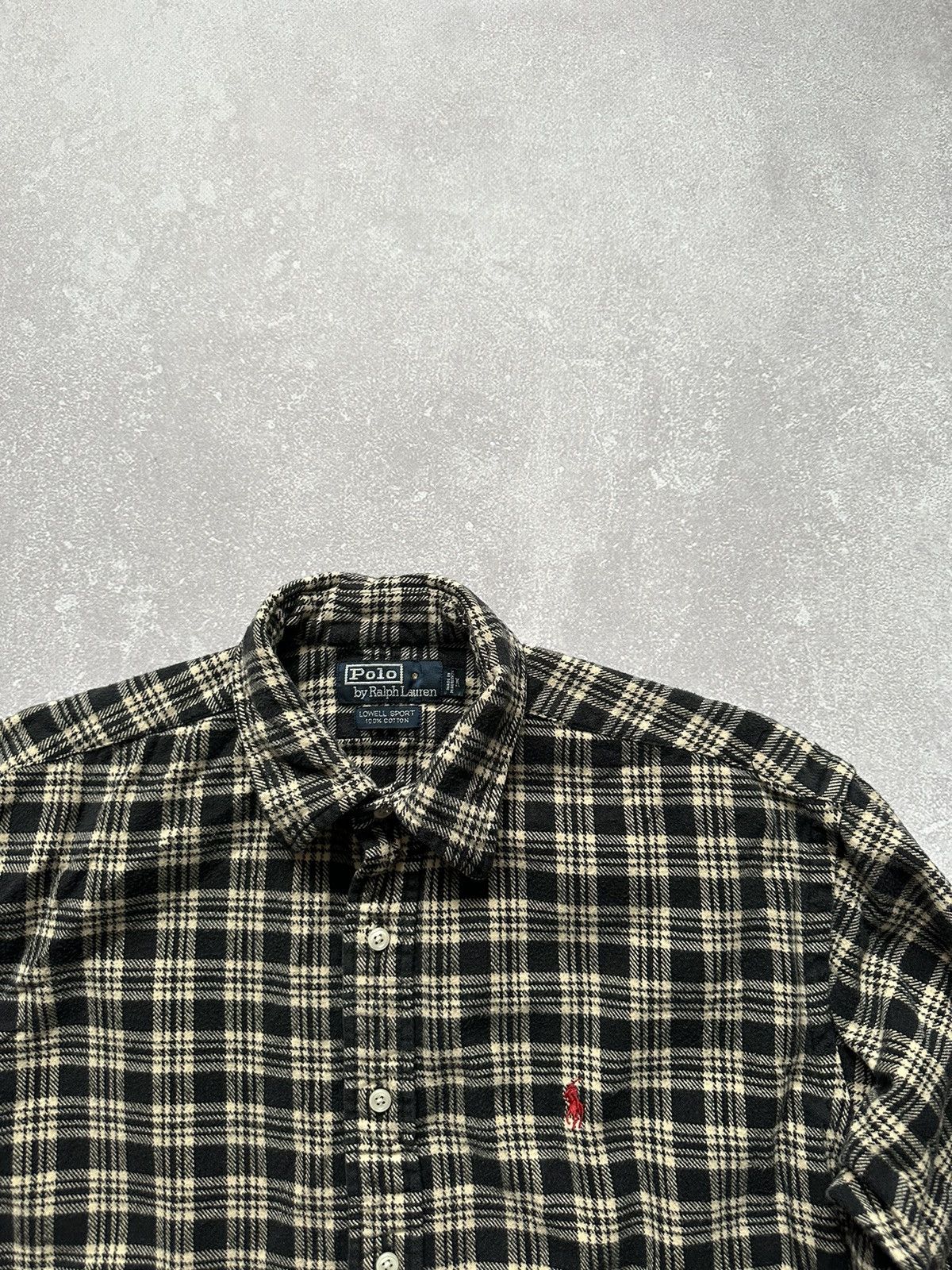 Polo Ralph Lauren × Vintage Polo Ralph Lauren Lowell Sport Button Up Plaid Flannel M Size US M / EU 48-50 / 2 - 3 Thumbnail