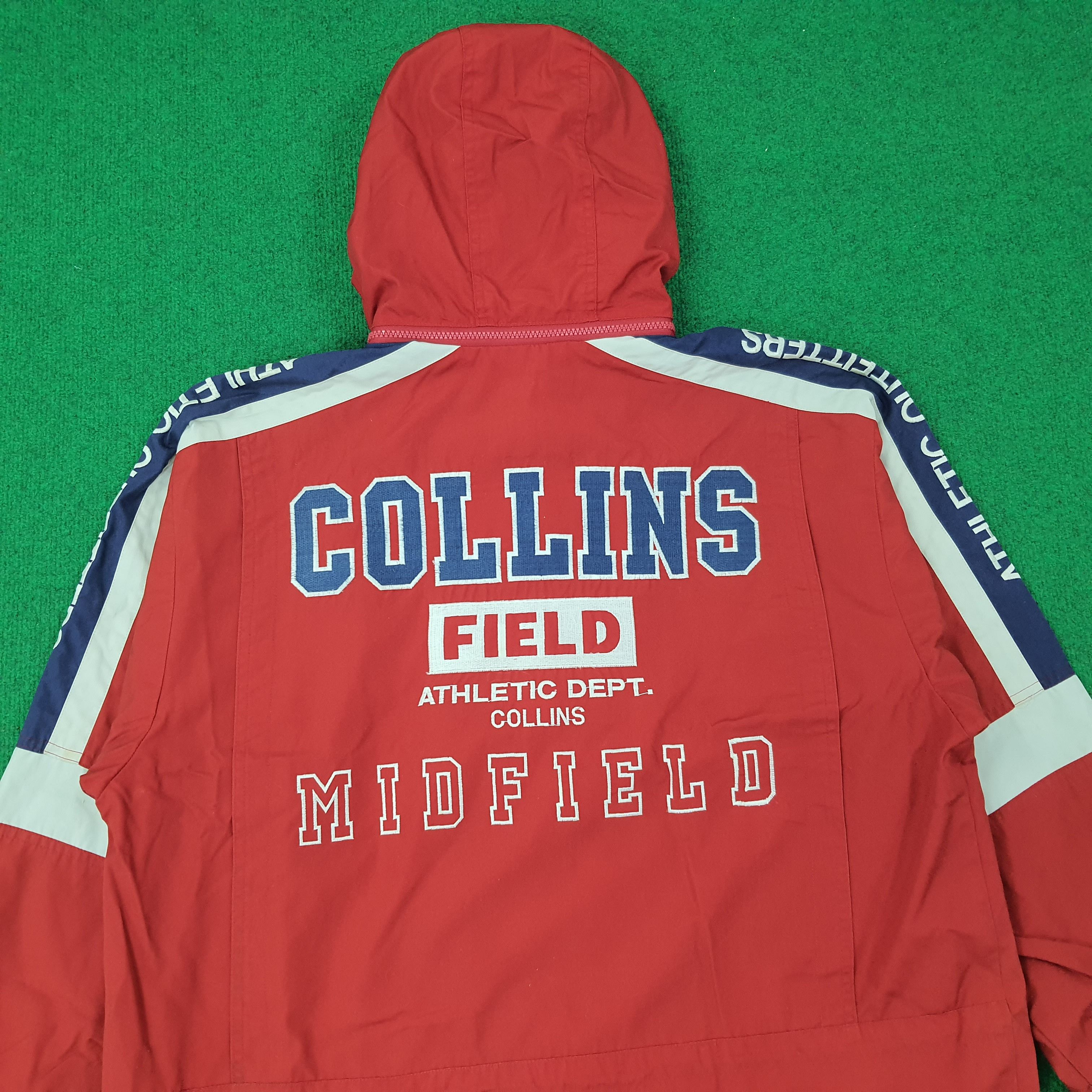 Vintage Vintage Collins Athletes Youth Midfield Jacket C266N19 Size US XL / EU 56 / 4 - 2 Thumbnail