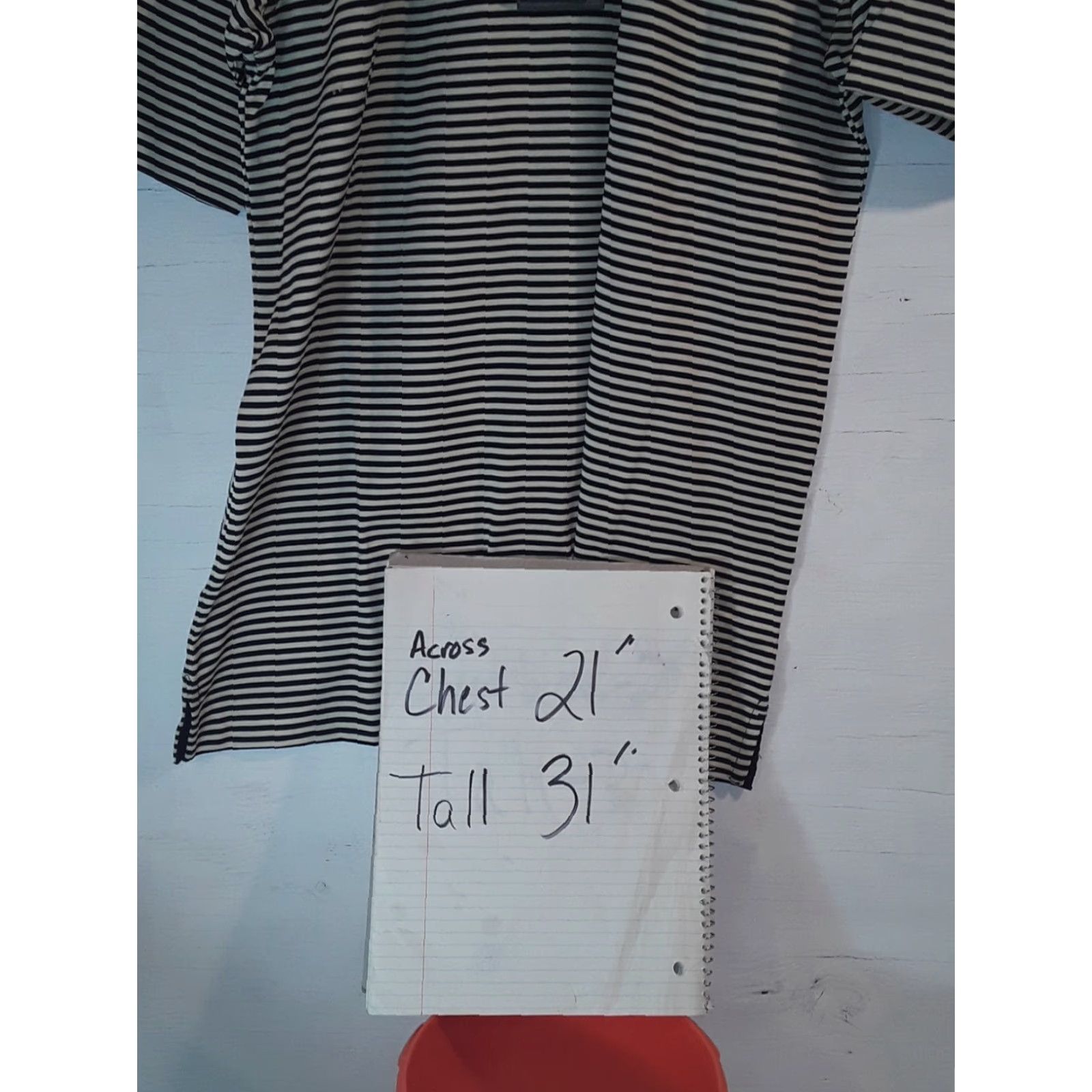 Vintage VINTAGE NAVY Polo Shirt Striped Short Sleeve Men S Navy creme blue White 100% Cotton SCOTCHGARD Golf Size US S / EU 44-46 / 1 - 7 Thumbnail