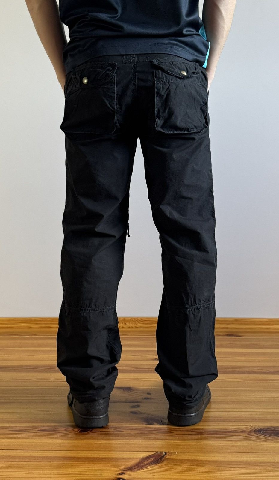Vintage No Name Jeans Multi Pocket Cargo Pants Size US 31 - 6 Thumbnail