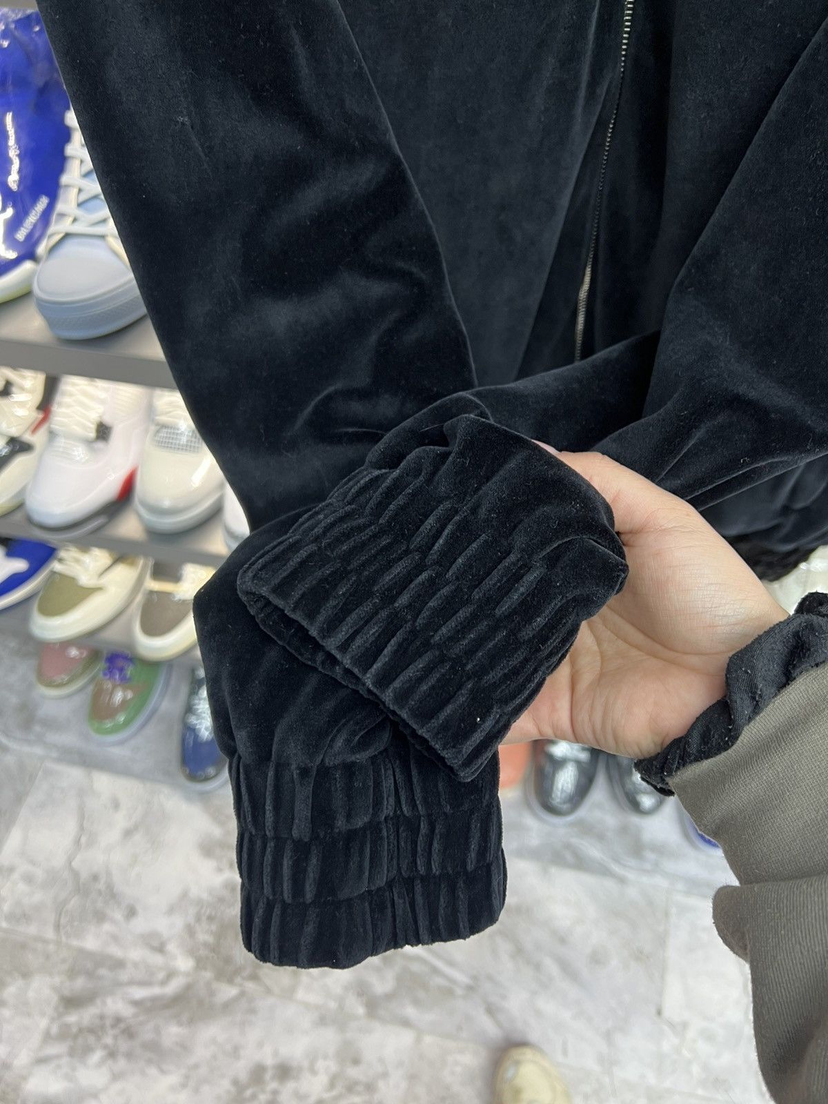 Gucci Gucci Velour Black Sweatsuit Set Size US M / EU 48-50 / 2 - 6 Thumbnail