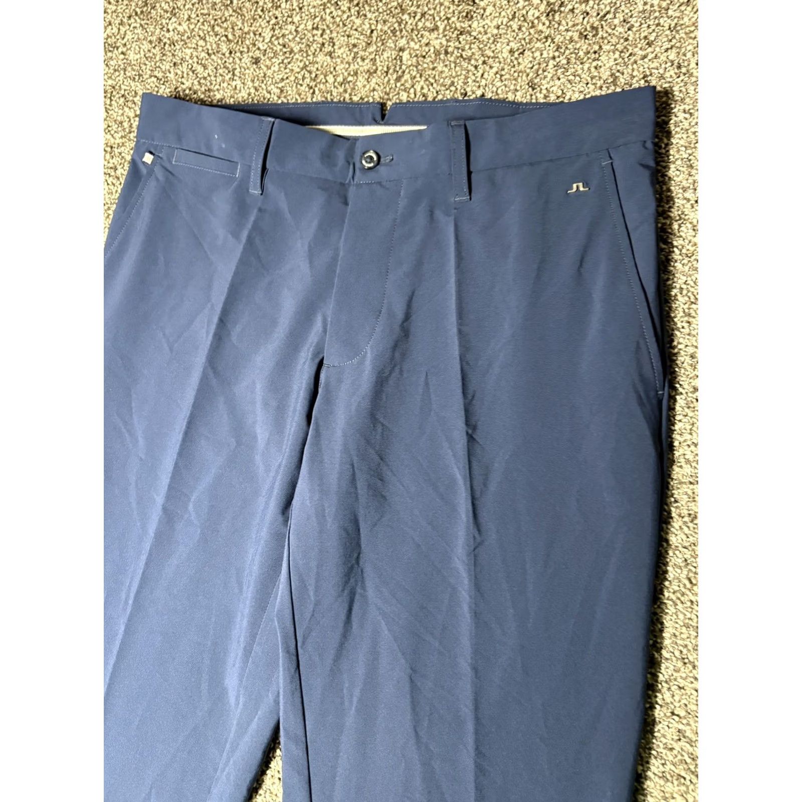 J.Lindeberg J. Lindeberg ELLOTT GOLF PANTS Mens 32x34 Navy Pockets Micro Stretch Size US 32 / EU 48 - 4 Thumbnail