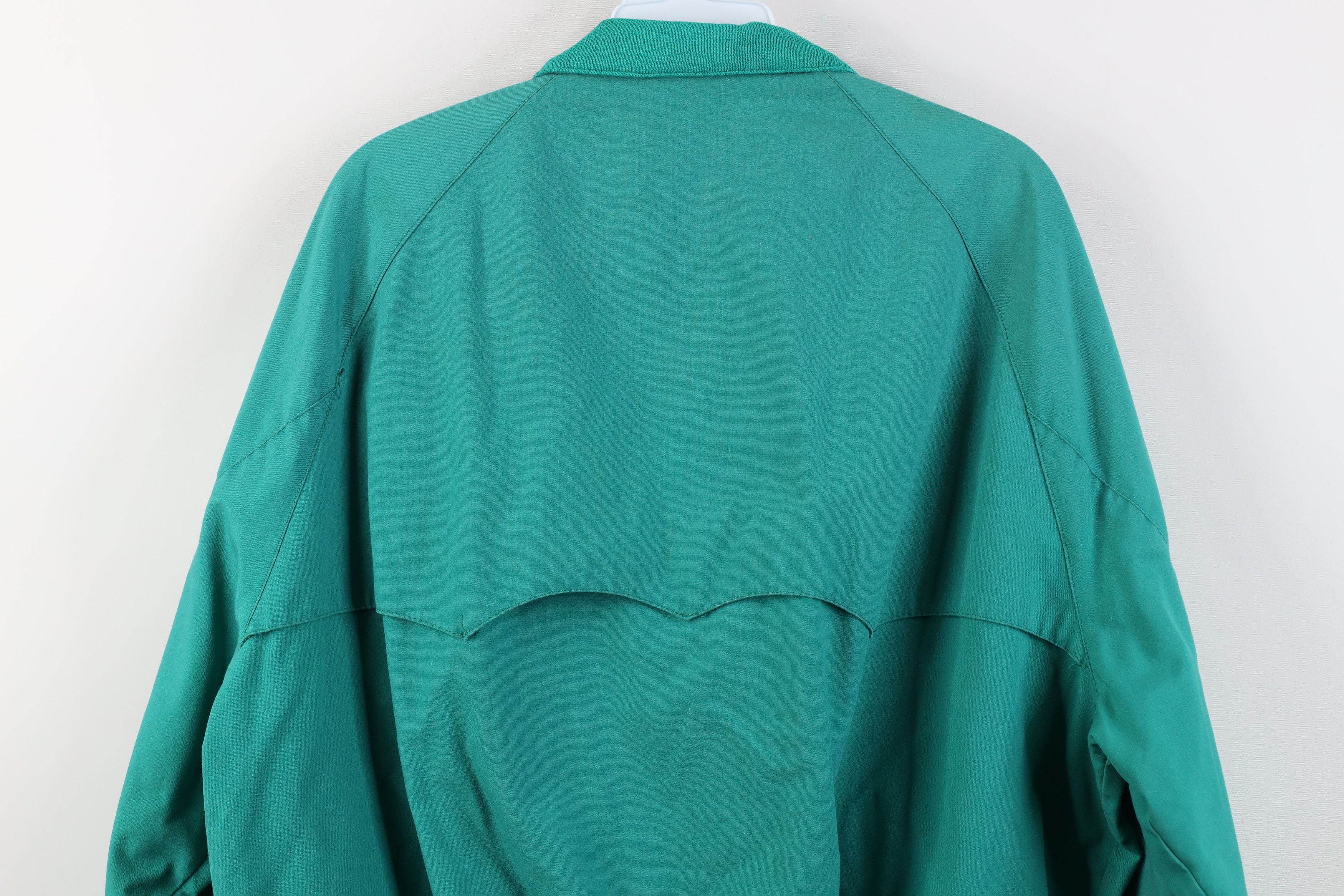 Vintage Vintage 80s 90s Workers Union Flannel Lined Bomber Jacket Size US L / EU 52-54 / 3 - 16 Thumbnail