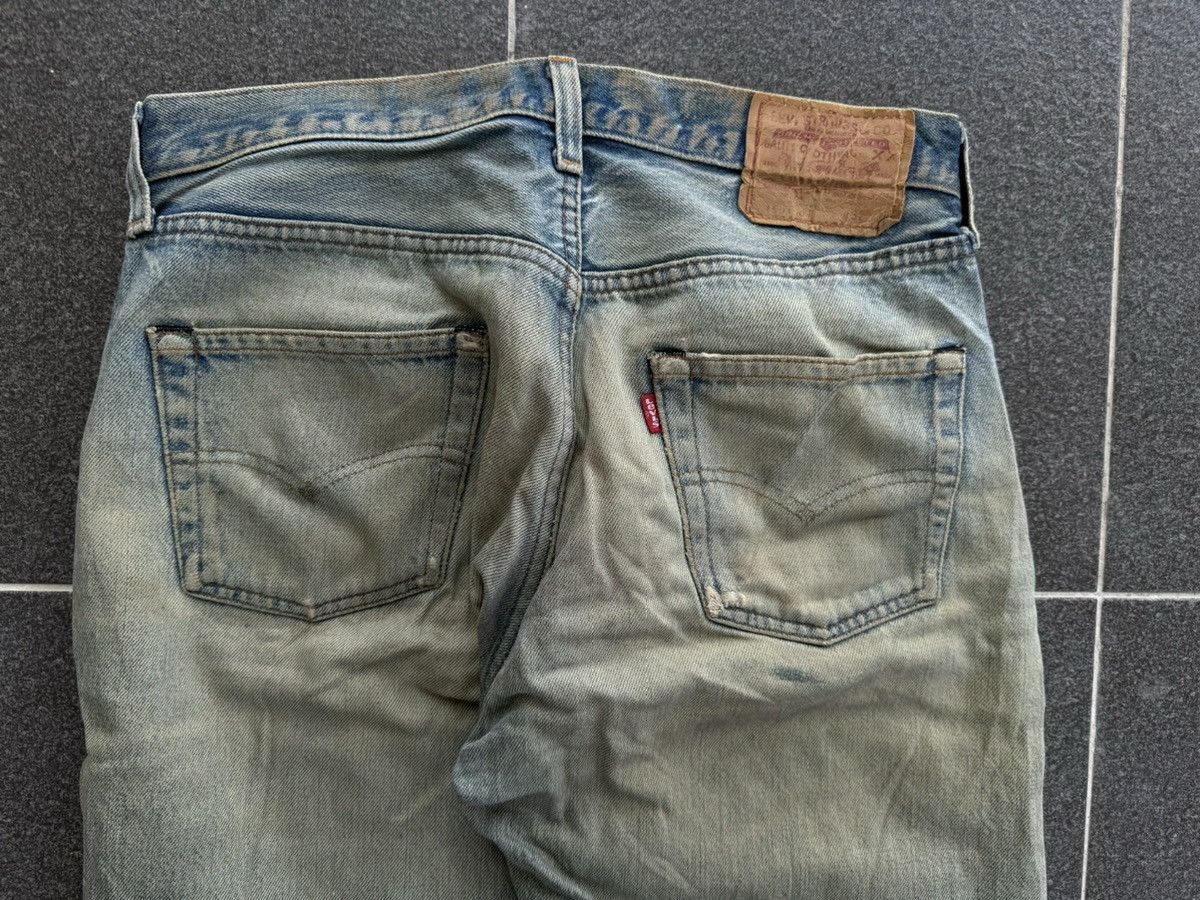 Levi's Vintage 80s Levi's 501 Selvedge Distressed Jeans Kurt Cobain Size US 31 - 13 Thumbnail