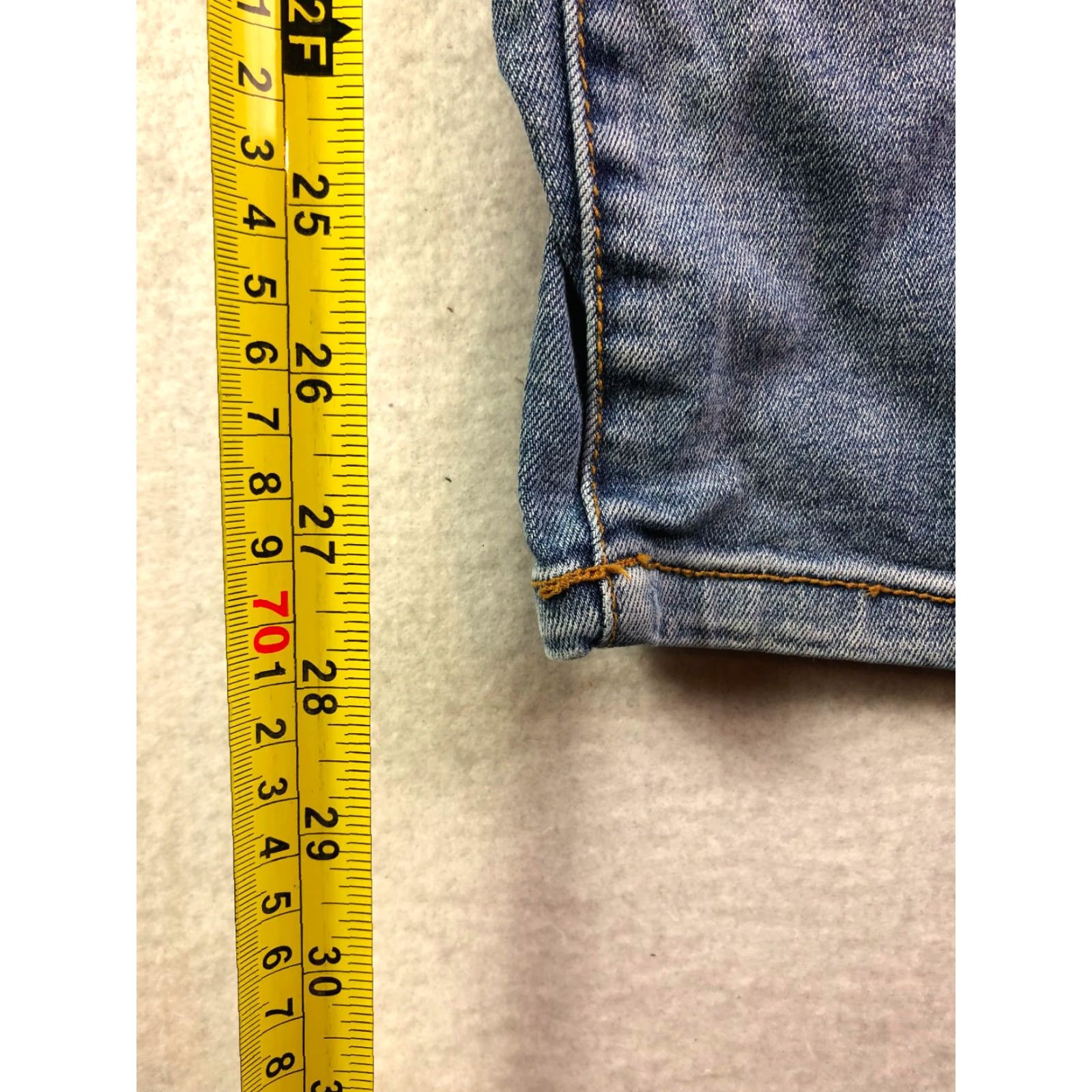 Vintage Maurices Distressed Straight Leg Jeans Womens Size XL-S 33x27 Blue Denim Regular Fit Vintage No Size 40" / US 18 - 6 Thumbnail