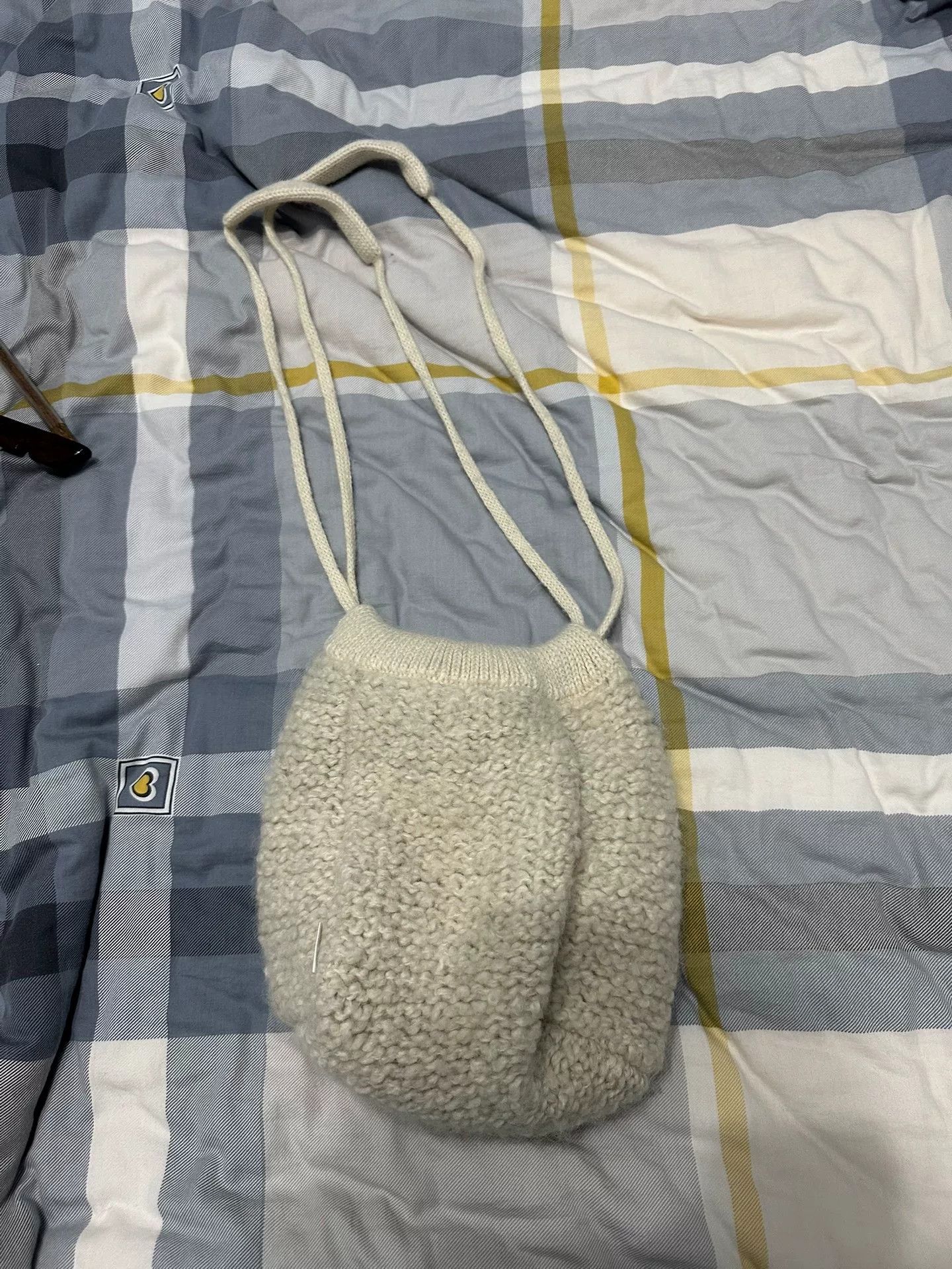 Jil Sander Jil Sander Knitted Bag in Beige Size ONE SIZE - 1 Thumbnail