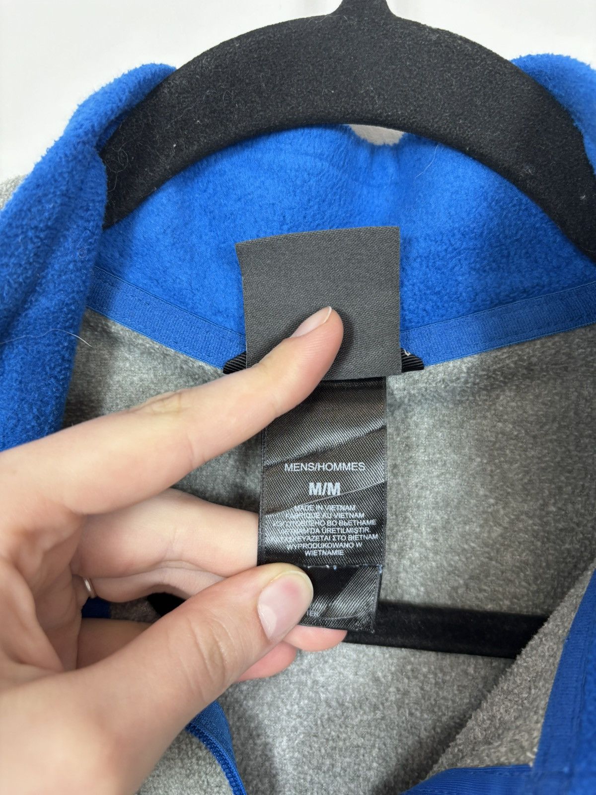 The North Face The North Face Men’s Grey 1/4 Zip Fleece Jacket Mock Neck Size US M / EU 48-50 / 2 - 9 Thumbnail