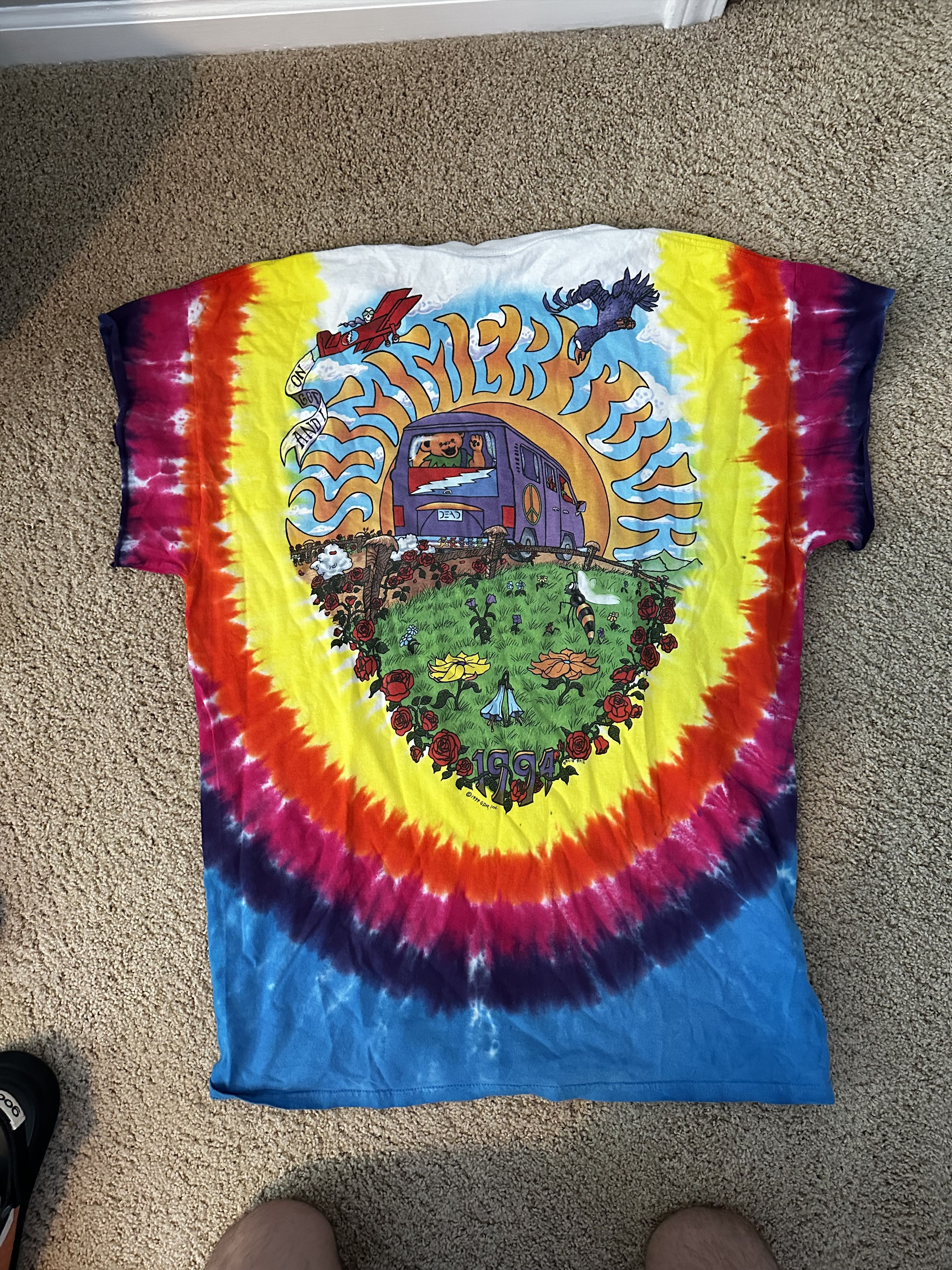 Grateful Dead Vintage Grateful Dead 1994 Tee Size US L / EU 52-54 / 3 - 2 Thumbnail