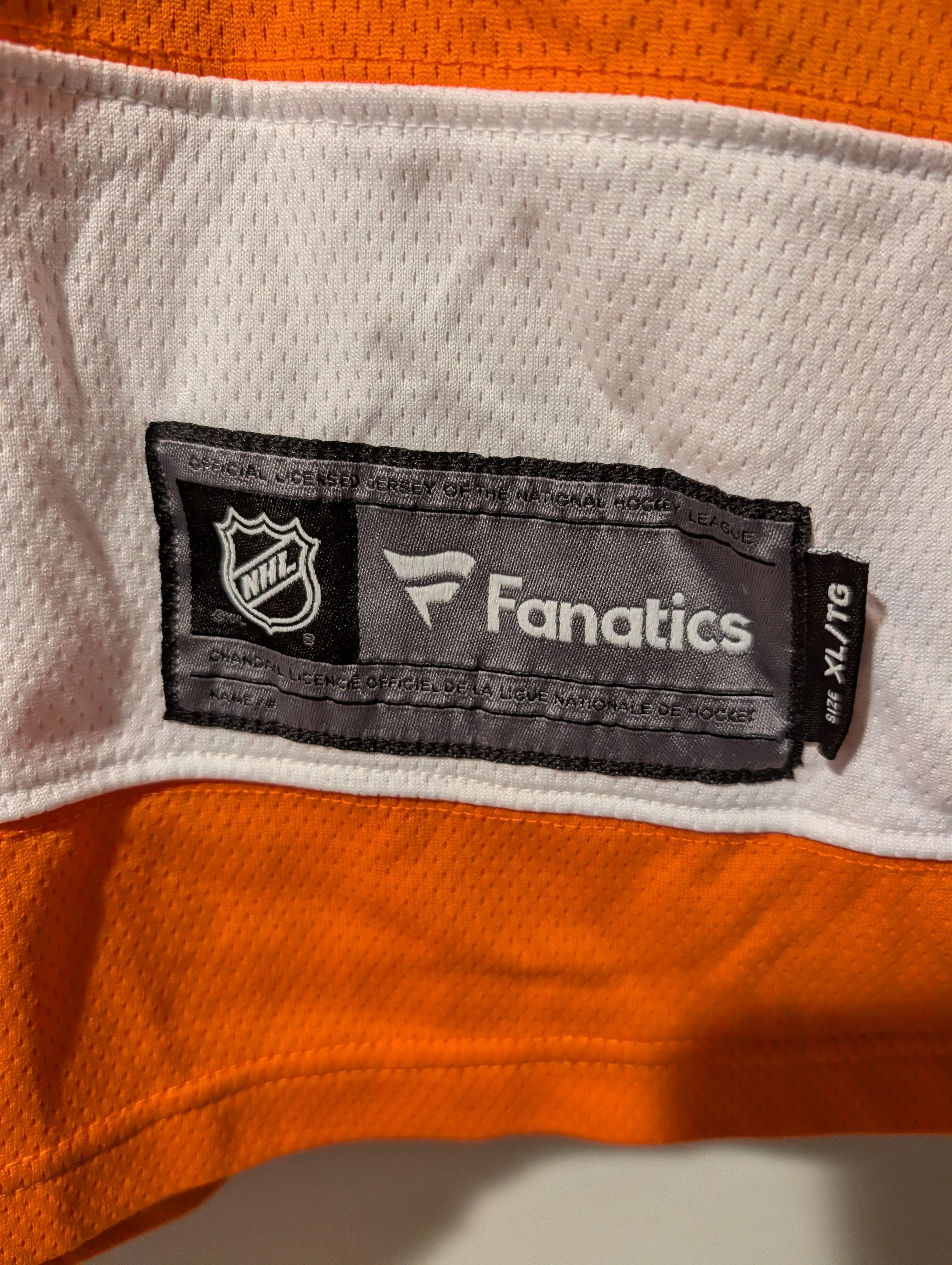 NHL Fanatics Philadelphia Flyers Labatt Blue Light Hockey Jersey Size US XL / EU 56 / 4 - 4 Thumbnail