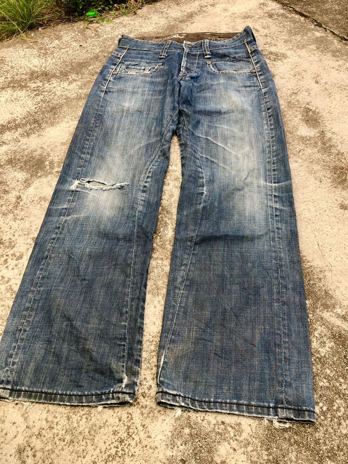 G-Star BAGGY DISTRESSED DENIM BY GSTAR RAW Size US 30 / EU 46 - 7 Thumbnail