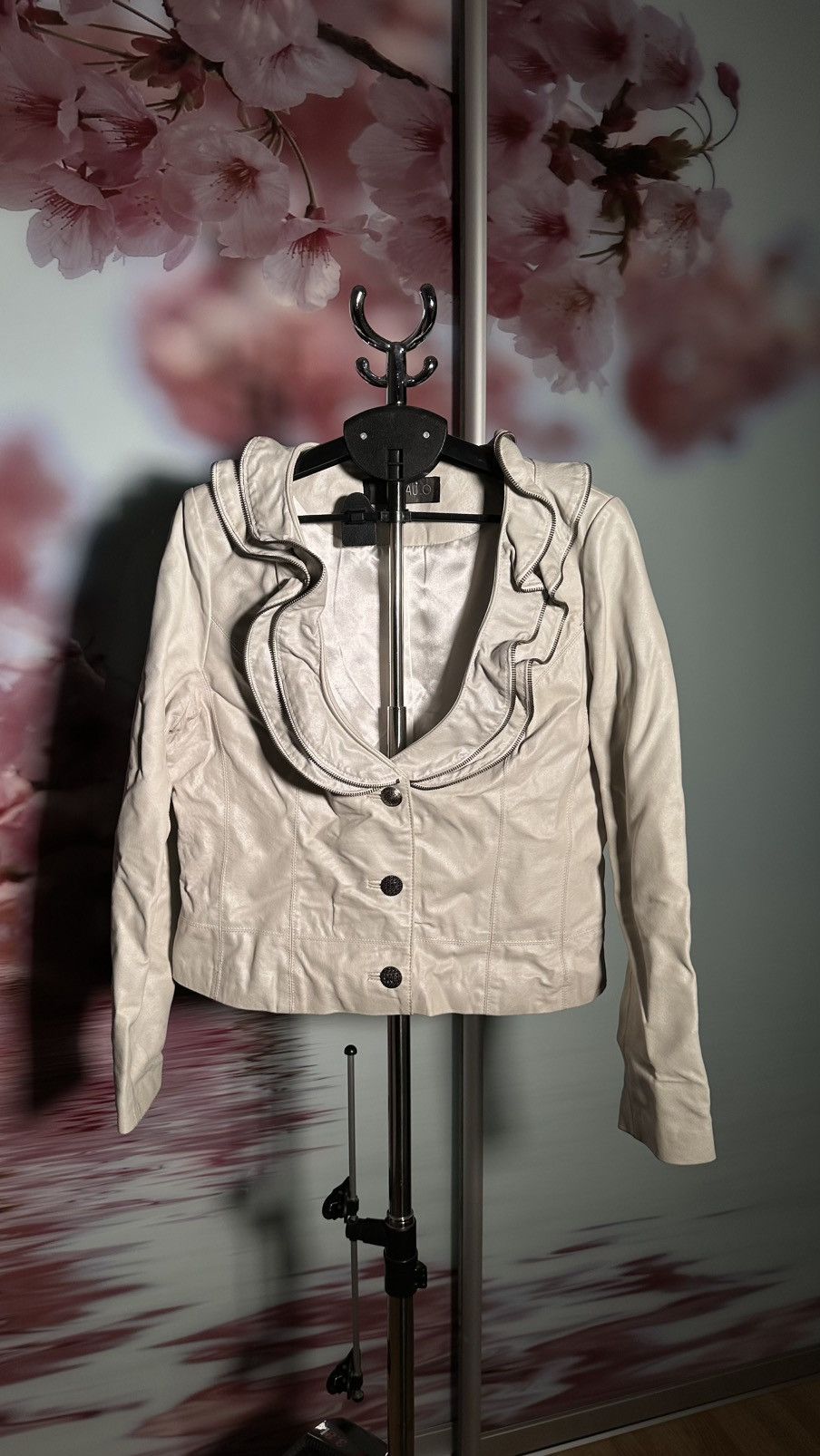 Vintage Sao paulo leather jacket women vintage Size XL / US 12-14 / IT 48-50 - 3 Thumbnail