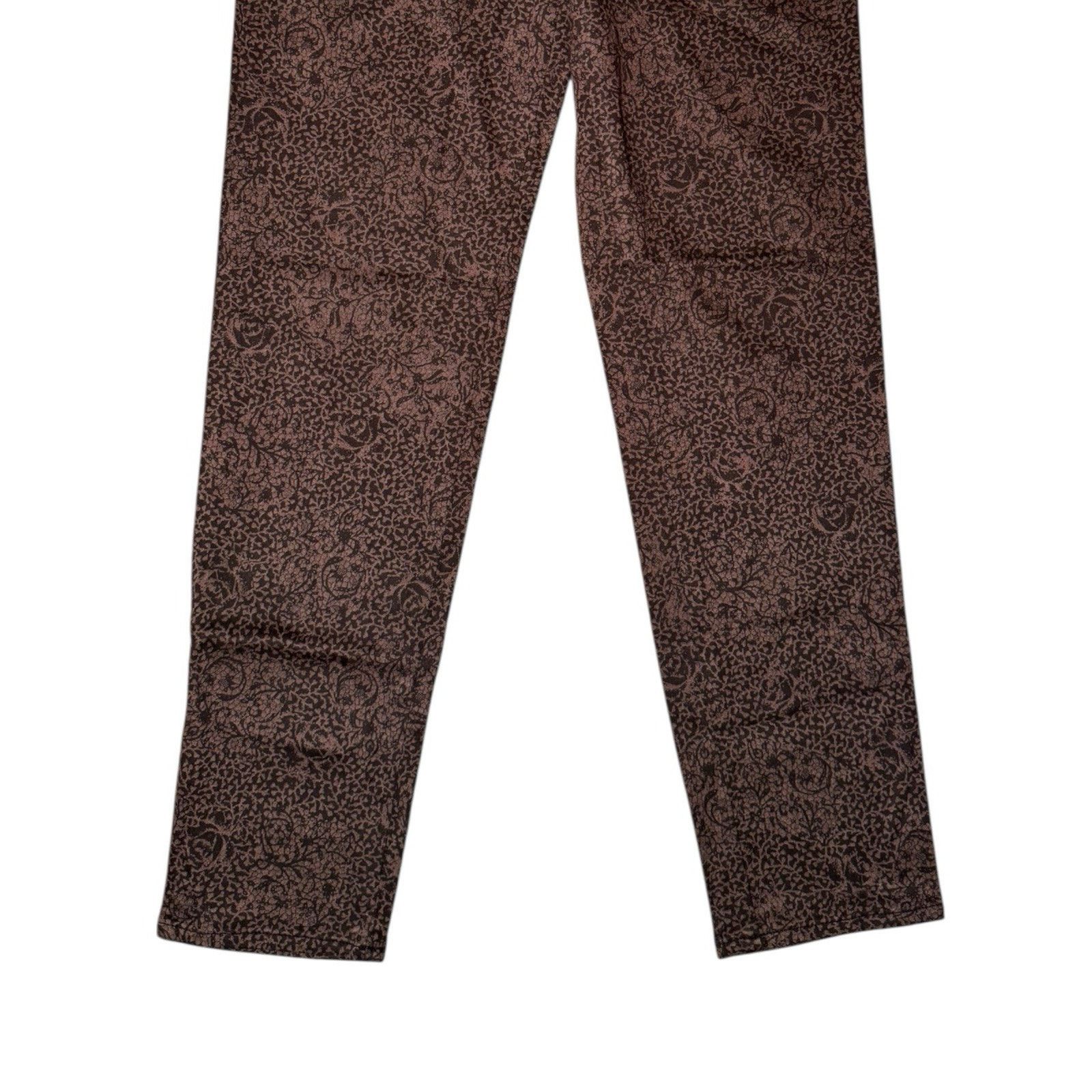 Other Padi Couture NEW Brown Patterned Trousers Straight Leg Size 26" / US 2 / IT 38 - 3 Thumbnail