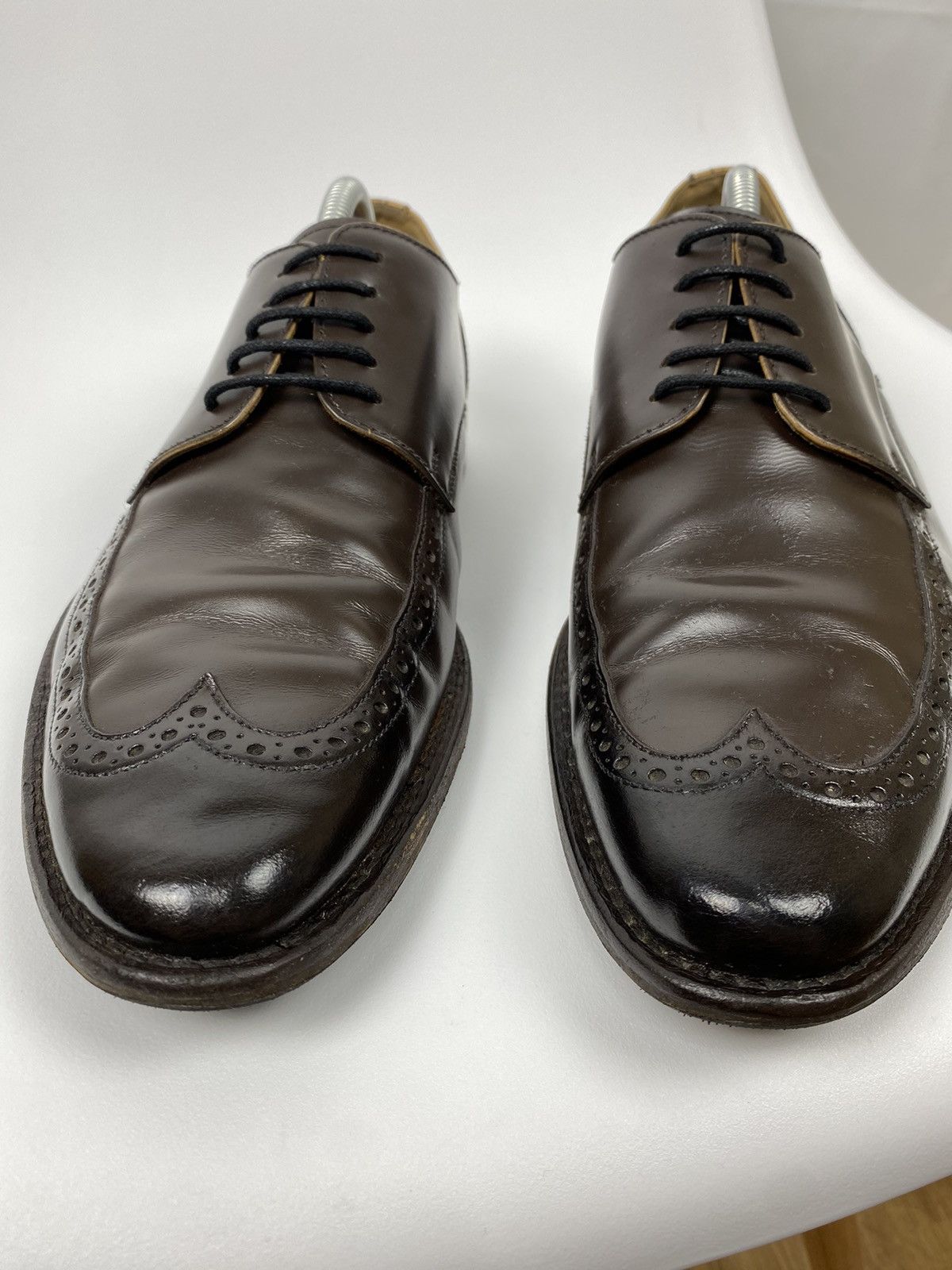 Dolce & Gabbana Dolce & Gabbana Vintage Leather Oxford Brogues size 42,5 Size US 9.5 / EU 42-43 - 5 Thumbnail