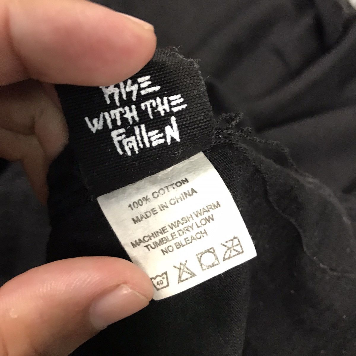 If Six Was Nine × Japanese Brand FALLEN DISTRESS DESIGN LONG SLEEVE TSHIRT BUTTON STYLE Size US S / EU 44-46 / 1 - 10 Thumbnail