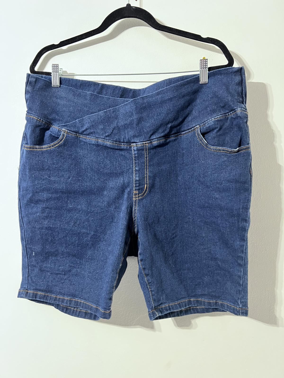 Shein Shein Curve Denim Shorts Size 3XL Size 42" / US 20 - 1 Thumbnail