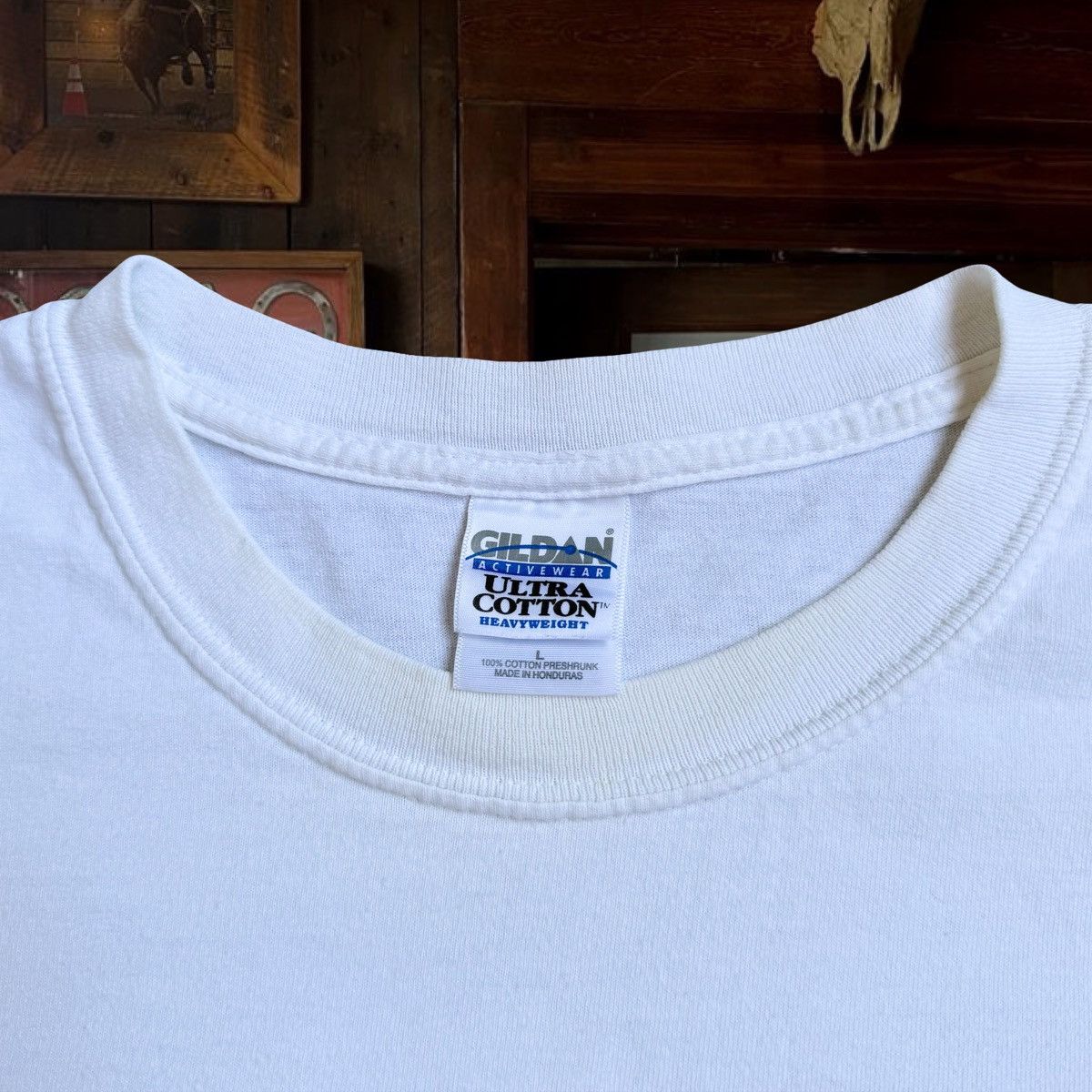 Gildan × Vintage 90s Do Not Mess With USA Vintage Americana Patriotic Shirt L Size US L / EU 52-54 / 3 - 5 Thumbnail