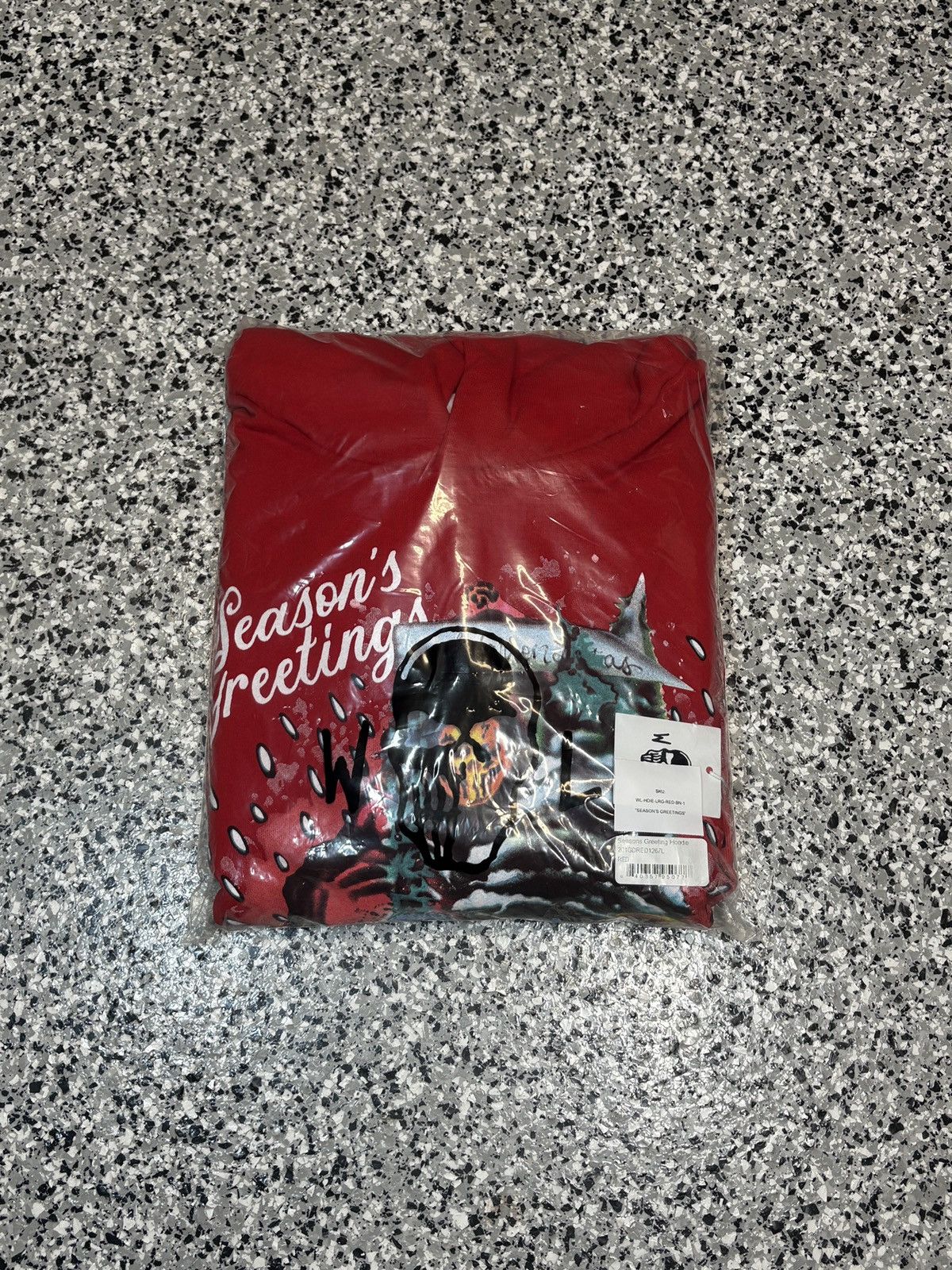 Warren Lotas 2024 Warren Lotas “Season’s Greetings” Christmas Hoodie Sz L Size US L / EU 52-54 / 3 - 4 Thumbnail