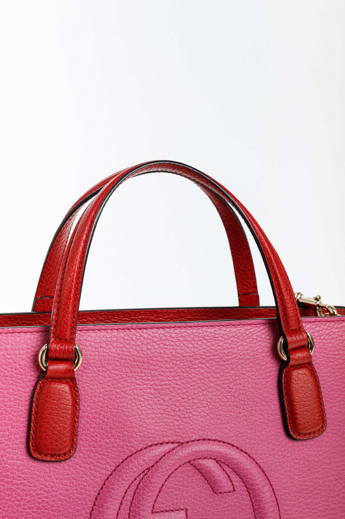 Gucci Gucci Medium Soho GG Leather Top Handle Tote Size ONE SIZE - 9 Thumbnail