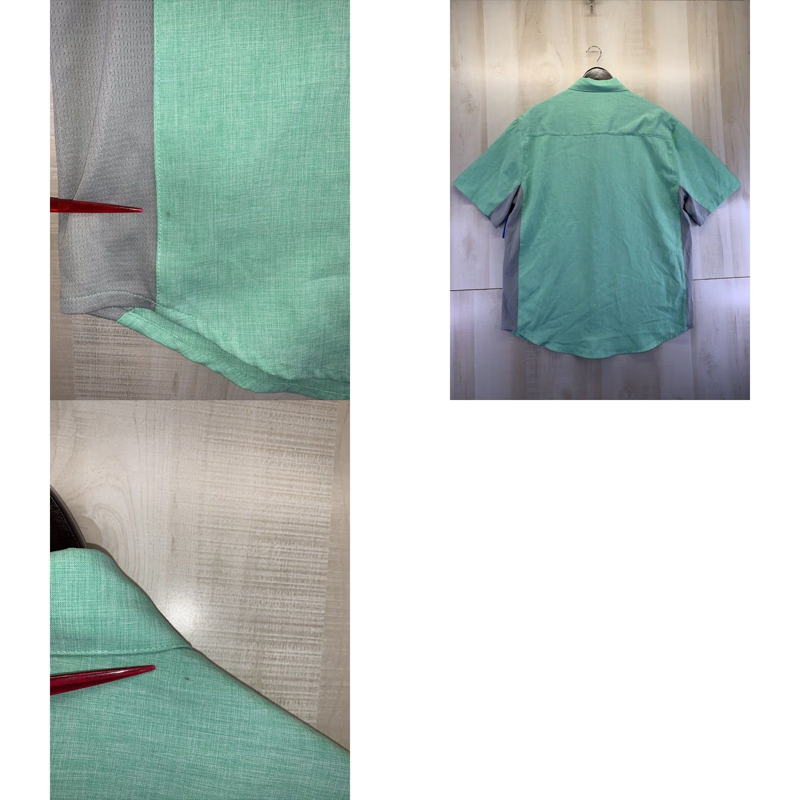 Vintage VINTAGE? No, Not Vintage. Reel Legends Billfish Performance Button Up Fishing Shirt Mens M NWT-7595 Size US M / EU 48-50 / 2 - 8 Thumbnail