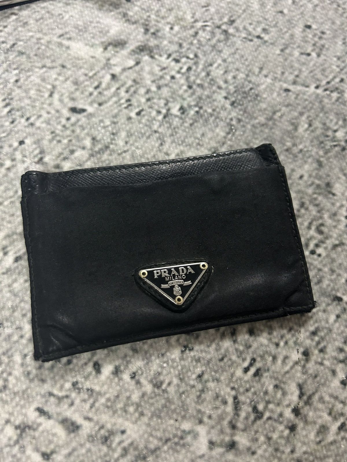Prada Prada leather cardholder black vintage small OG ALL Size ONE SIZE - 2 Thumbnail