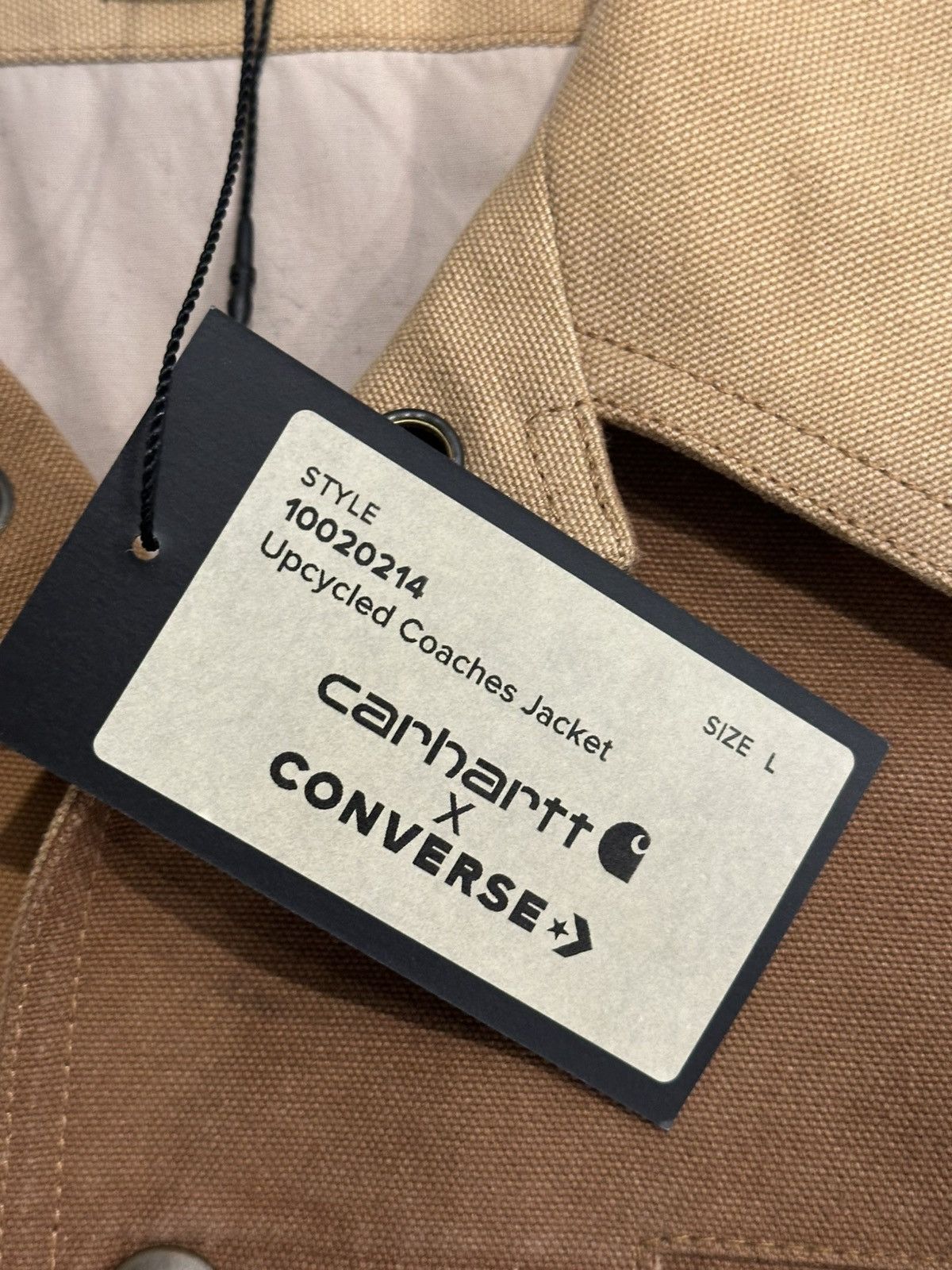 Carhartt Wip × Converse Carhartt WIP x Converse Upcycled Coaches Jacket 1 of 50 Size US XL / EU 56 / 4 - 4 Thumbnail