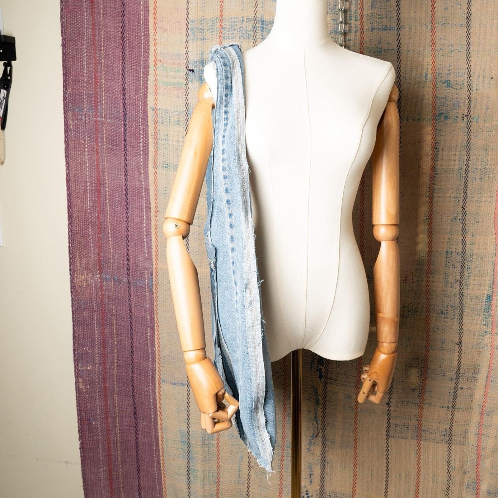 Other Custom upcycled shoulder bag / Upcycled reversible hobo bag Size ONE SIZE - 4 Thumbnail