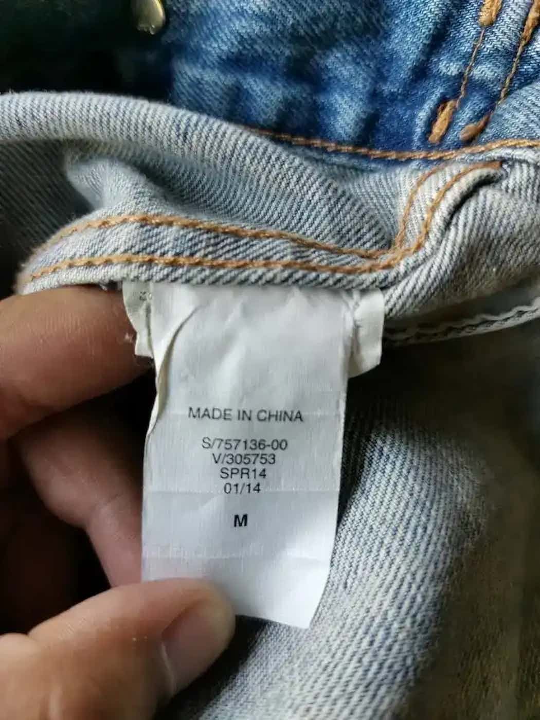 Gap Vintage GAP 1969 Jeans Jacket Size US S / EU 44-46 / 1 - 4 Thumbnail
