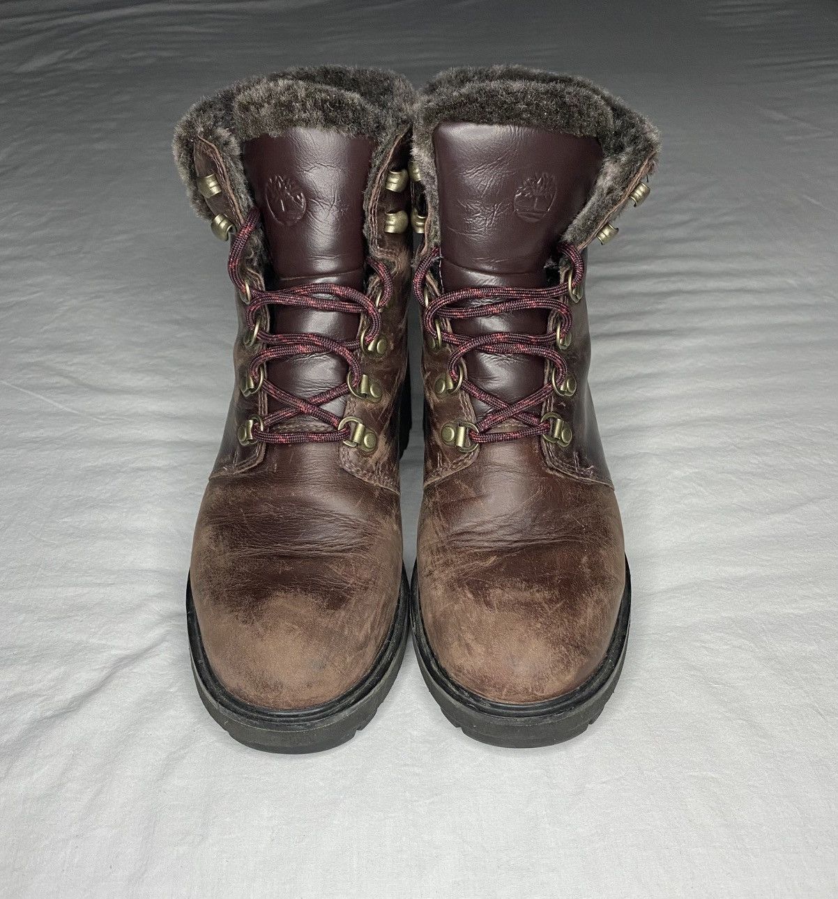 Timberland Timberland Brown Kinsley Waterproof Mid Hiker Boot Faux Fur Size US 8.5 / IT 38.5 - 9 Thumbnail