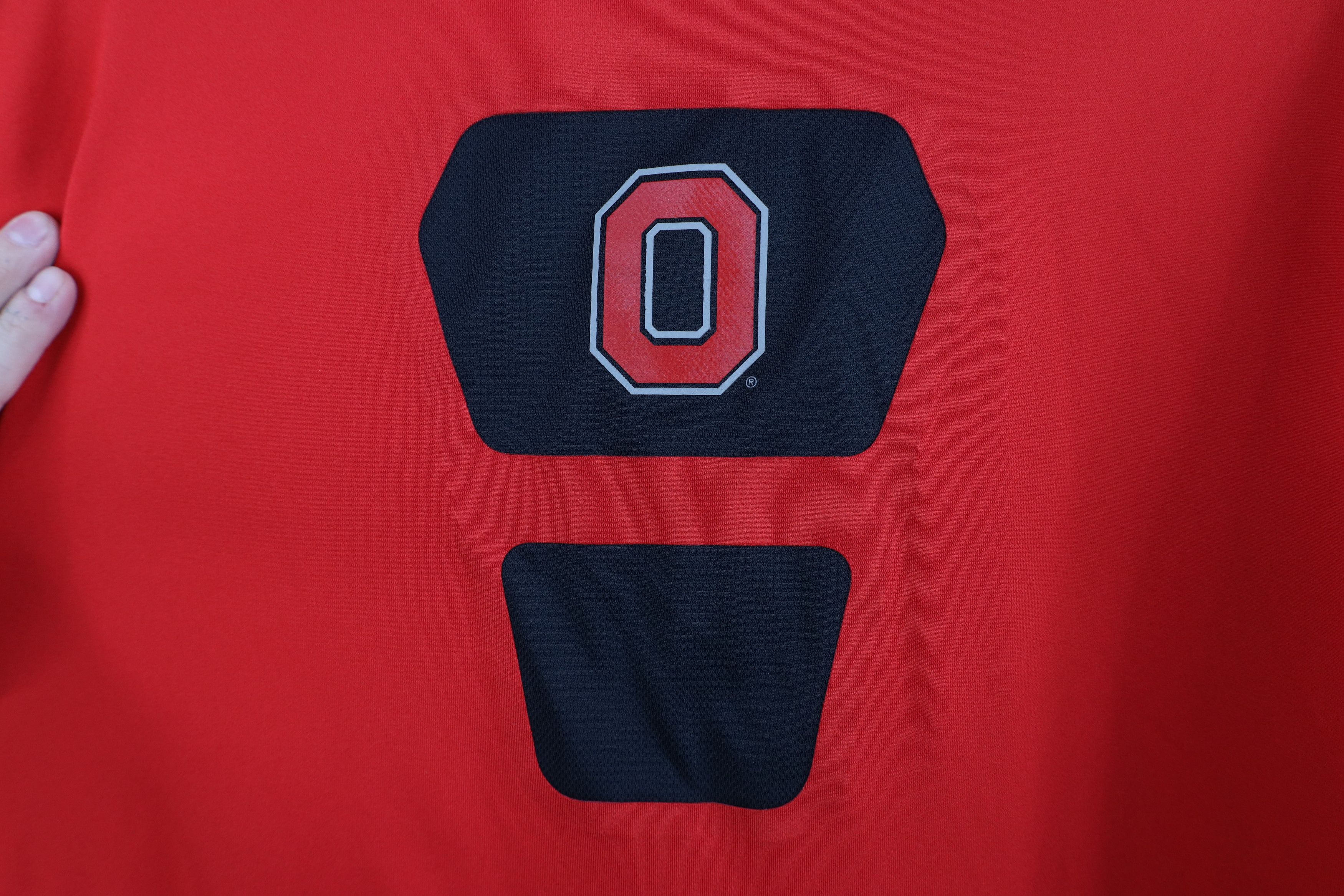 Nike Nike Golf Mini Swoosh Ohio State University Polo Shirt Red Size US XL / EU 56 / 4 - 10 Thumbnail