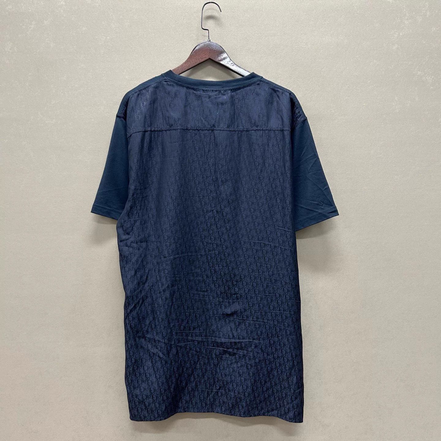 Dior Dior 99 New Oblique Monogram Paneled Short Sleeve Tee XL Size US XL / EU 56 / 4 - 2 Thumbnail