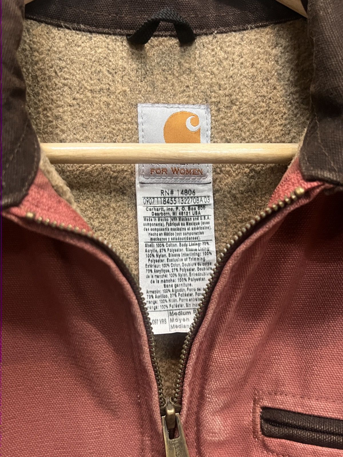 Carhartt Carhartt Sandstone Duck Women’s Detroit Jacket Size US S / EU 44-46 / 1 - 7 Thumbnail