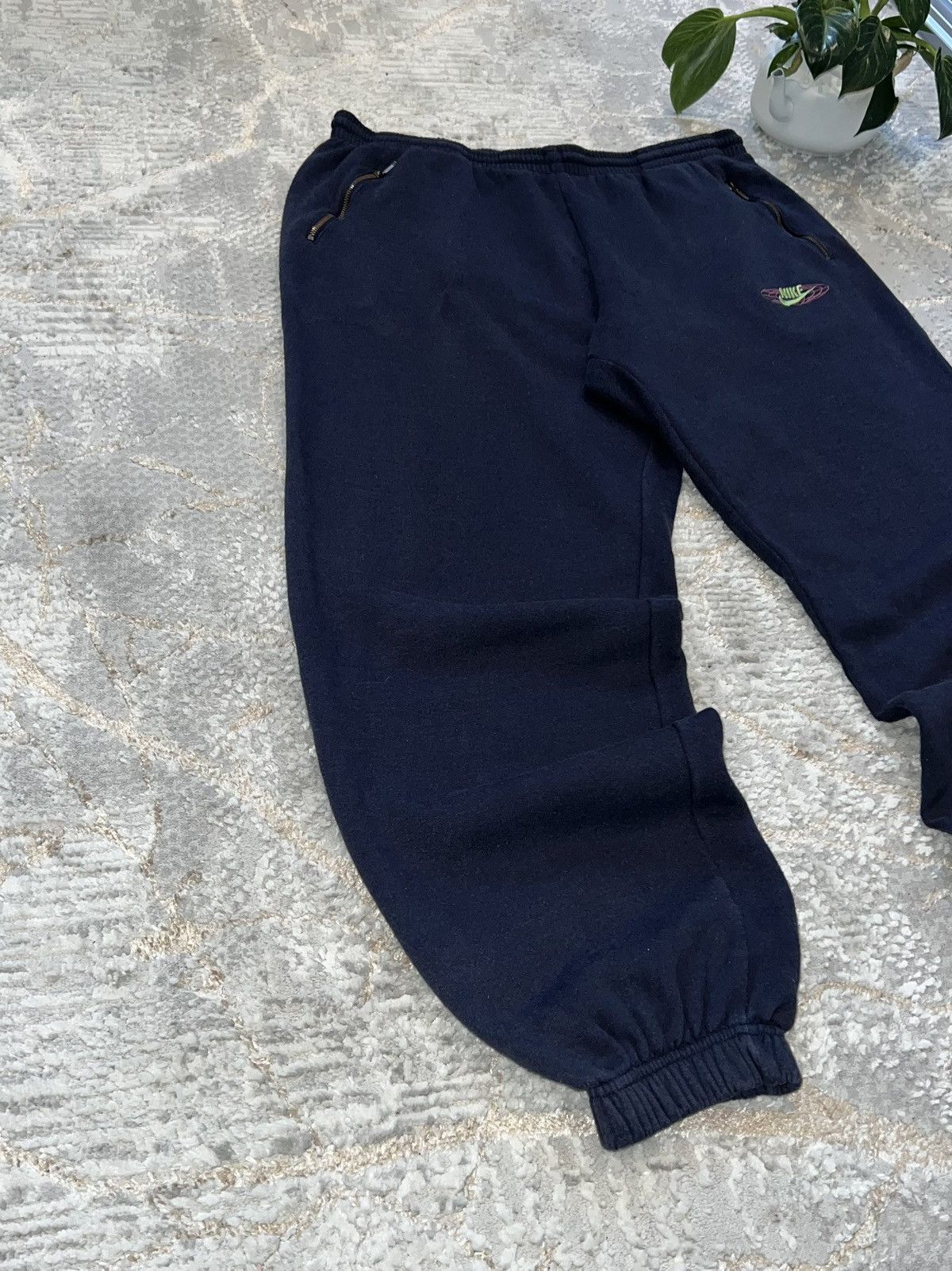 Nike × Vintage NIKE 90S VINTAGE 🦍 COTTON SWEATPANTS Y2K JOGGERS Size US 36 / EU 52 - 3 Thumbnail