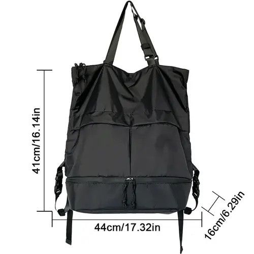 Japanese Brand Kahori x Mieko Utility grunge military tote bag backpack Size ONE SIZE - 7 Thumbnail