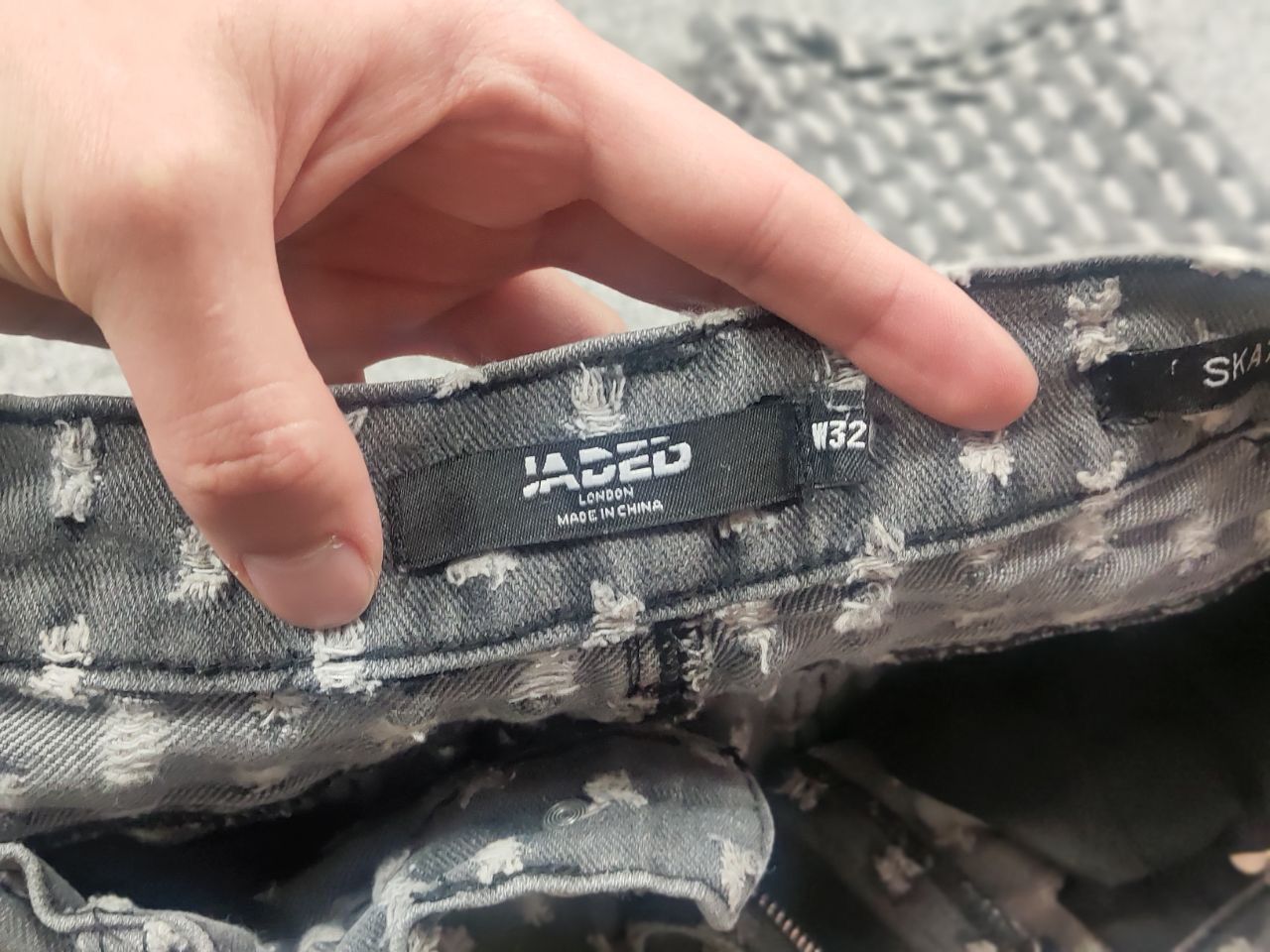 Jaded London Vintage Jaded London Baggy Distressed Denim Jeans Y2K LGB Size US 32 / EU 48 - 10 Thumbnail
