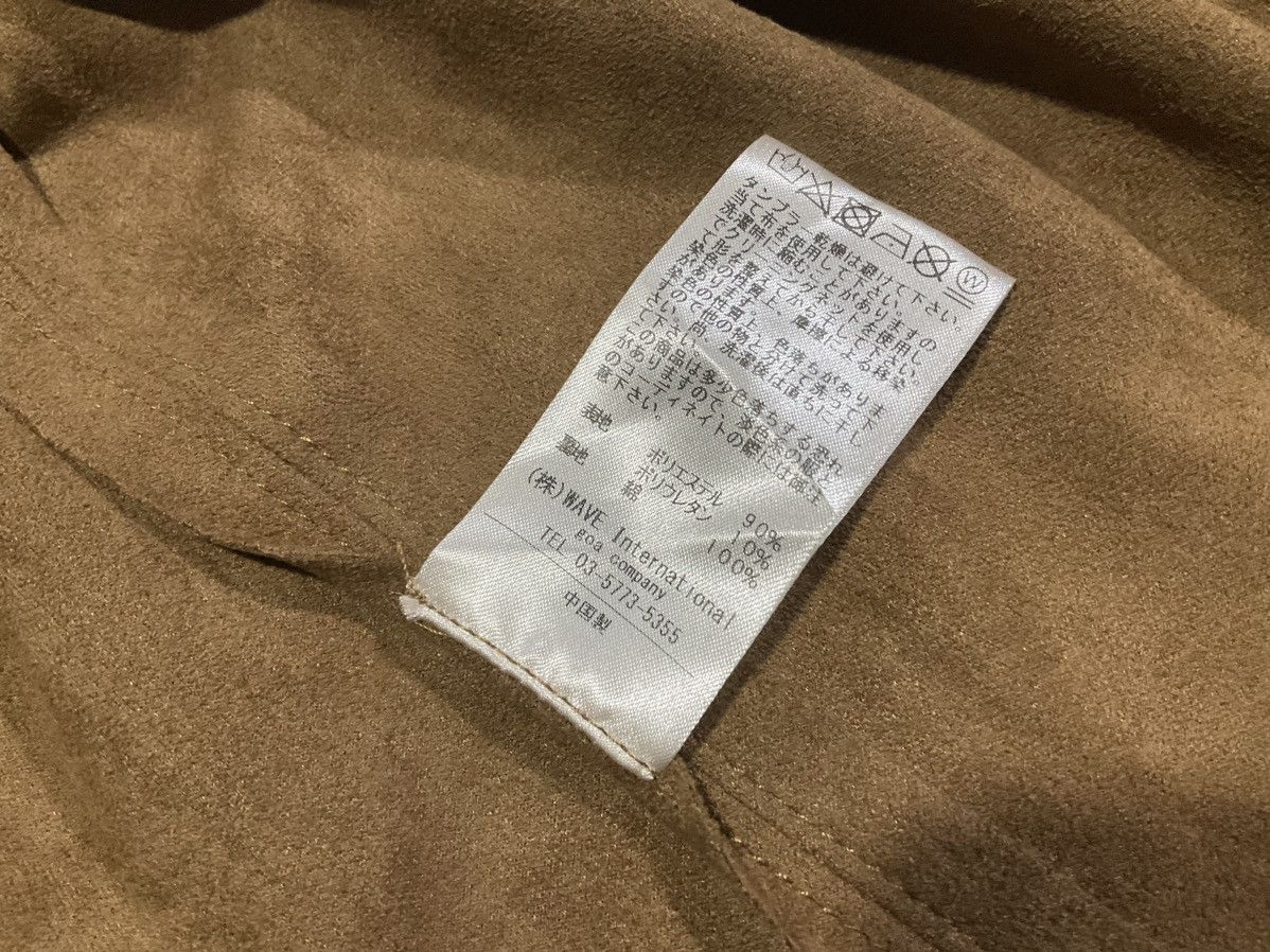 Hysteric Glamour × If Six Was Nine × Japanese Brand 🔥Y2K Archived Natural Vintage GOA Bondage Suede Long Coat Size US M / EU 48-50 / 2 - 10 Thumbnail