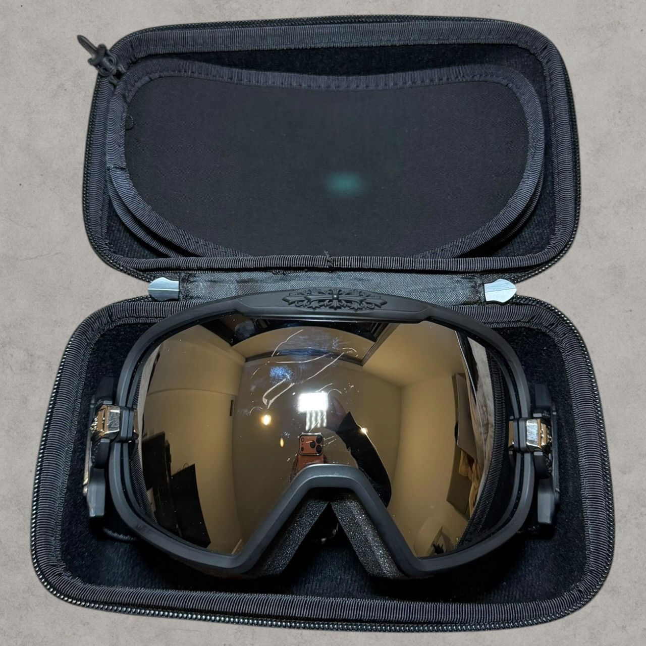 Chrome Hearts Chrome Hearts Silver Morning Floral Strap .925 Ski Goggles Size ONE SIZE - 11 Thumbnail