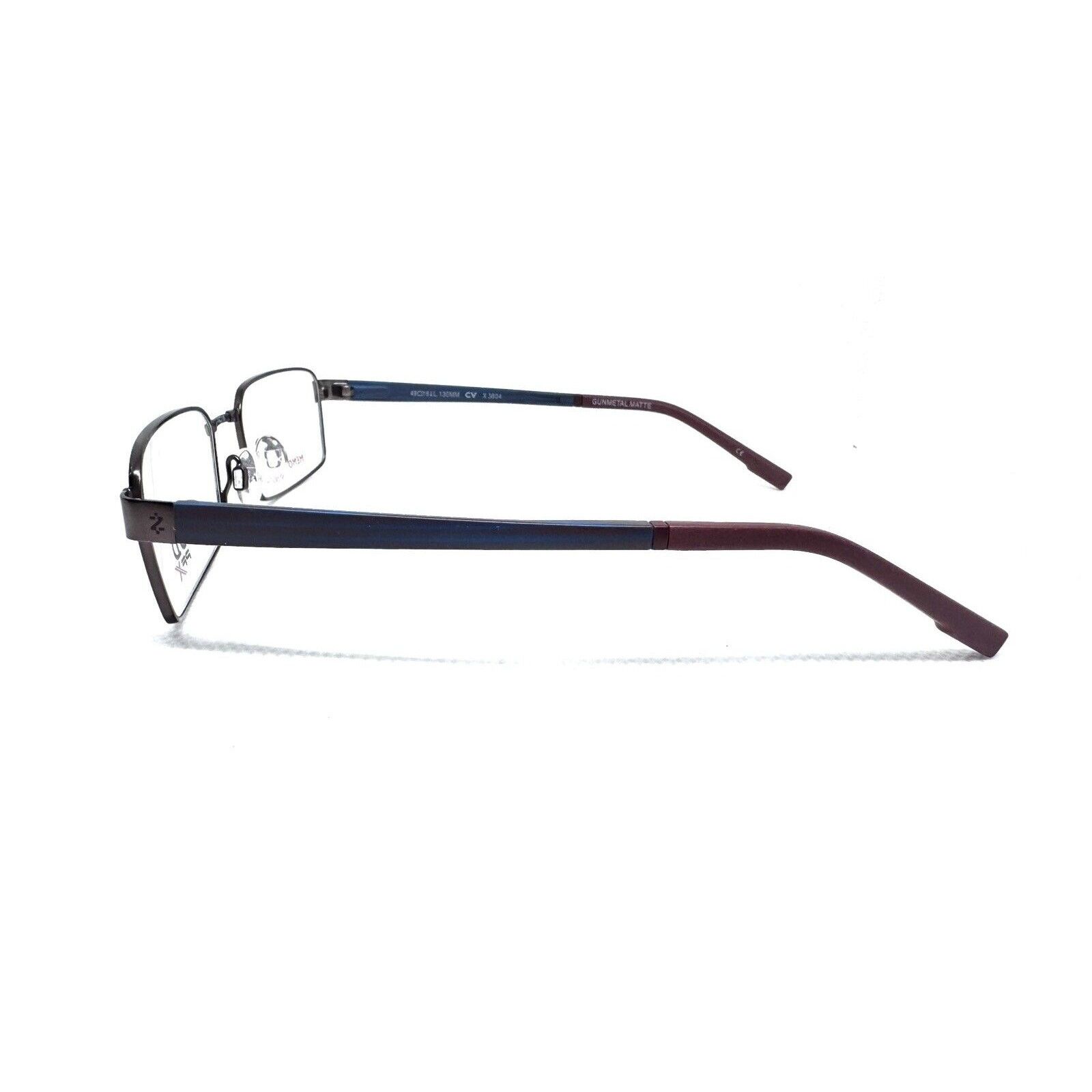 Izod IZOD PERFORMANCE X PFX X3804 GUNMETAL NAVY-BLUE EYEGLASSES Size ONE SIZE - 3 Thumbnail