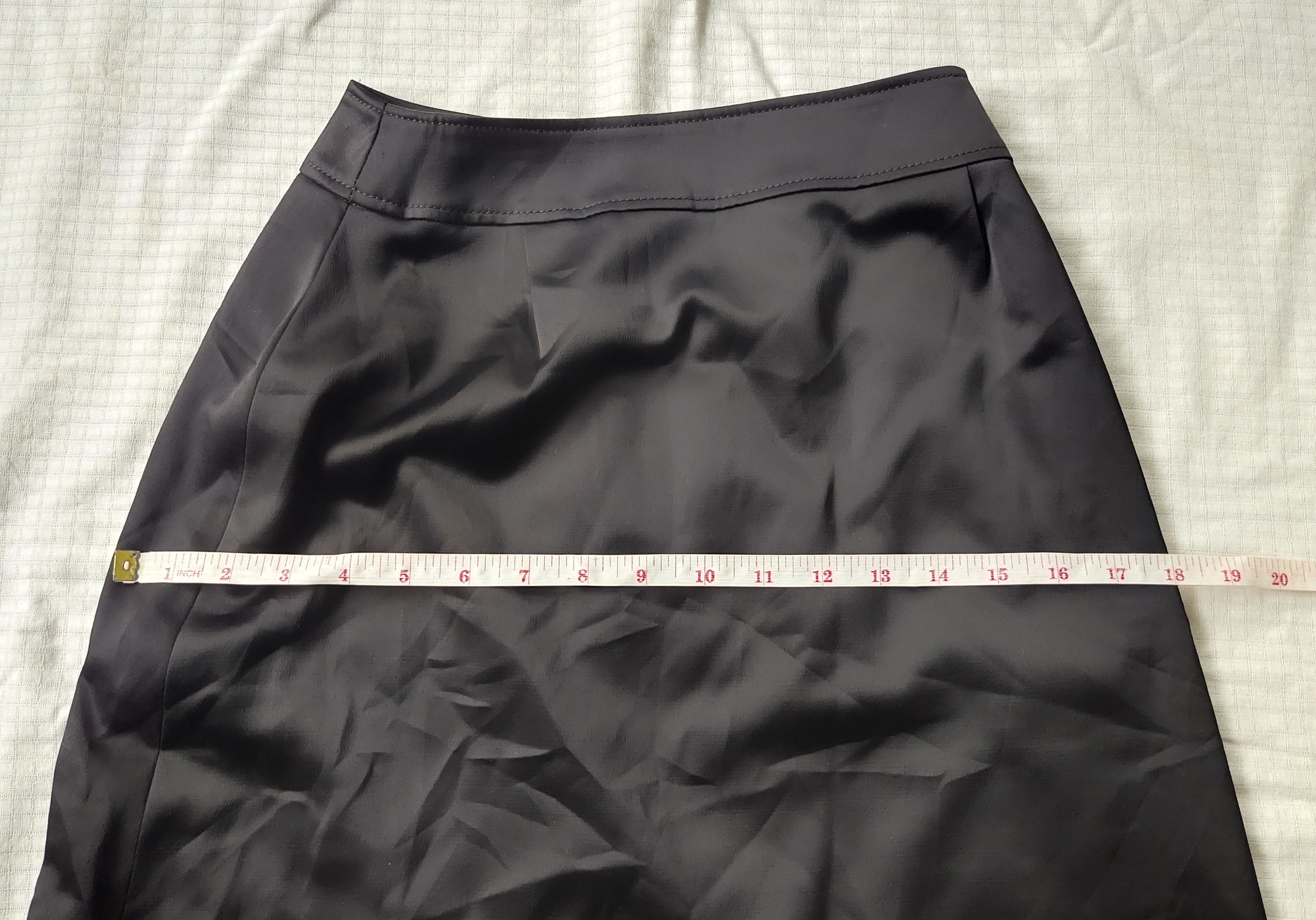 Courreges (SK76) Courreges A-line Black Knee Length Beads Skirt Sz 38 Size 27" / US 4 / IT 40 - 11 Thumbnail